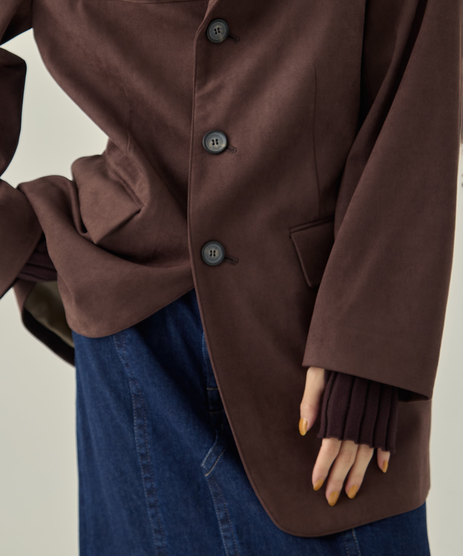 Soft Suede Over Jacket STUDIOUS