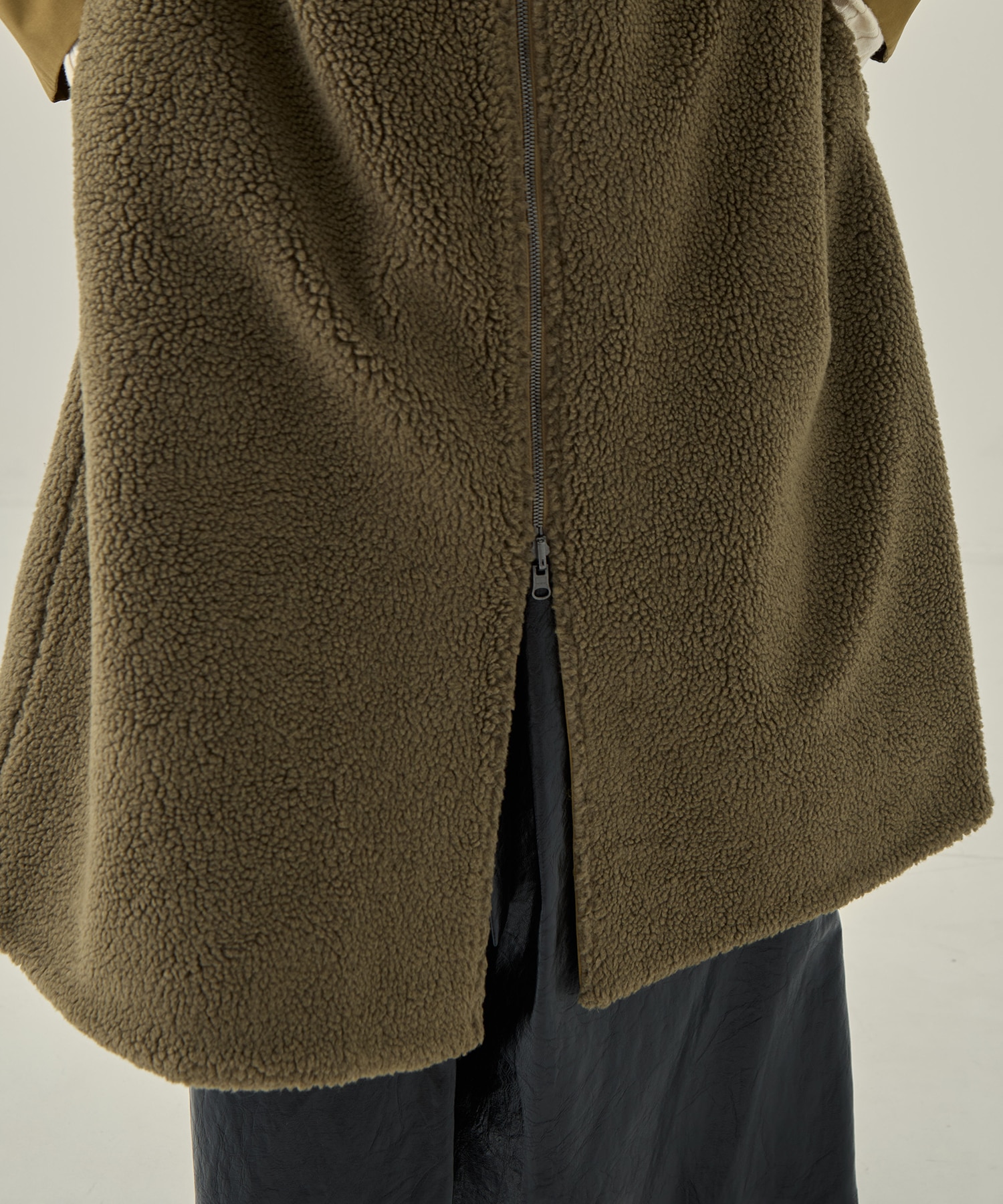 リサイクルシェルタフタ×ボア(ロング) VACHEMENT