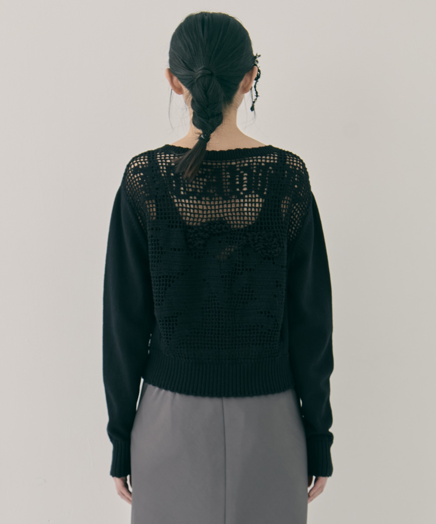 Cupid in HEAVEN crochet knit cardigan tanakadaisuke