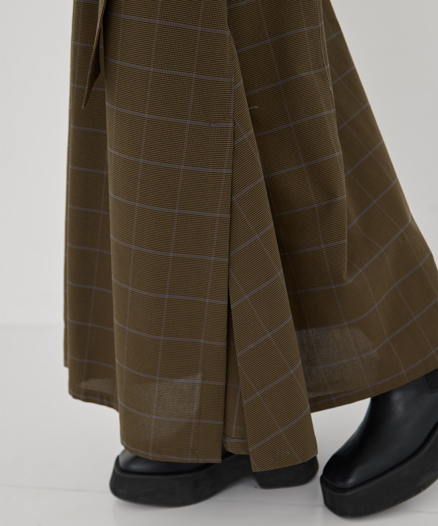 別注 Draw Code Belt Skirt UJOH