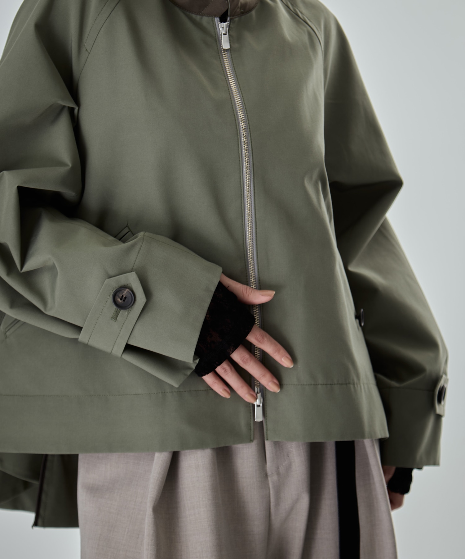 Short Balmacaan Blouson STUDIOUS