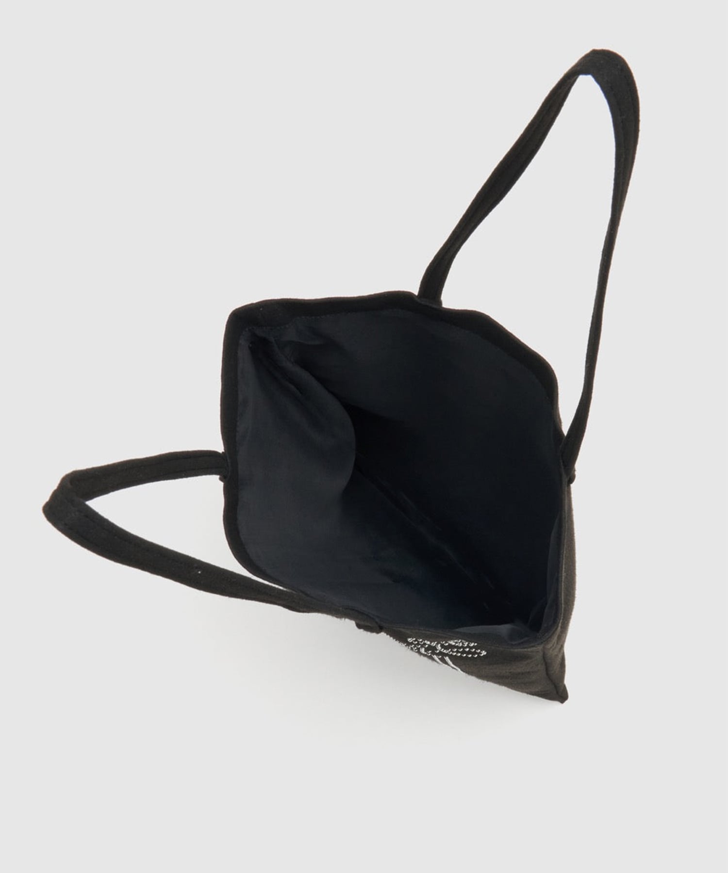 Rhinestone frame tote bag tanakadaisuke