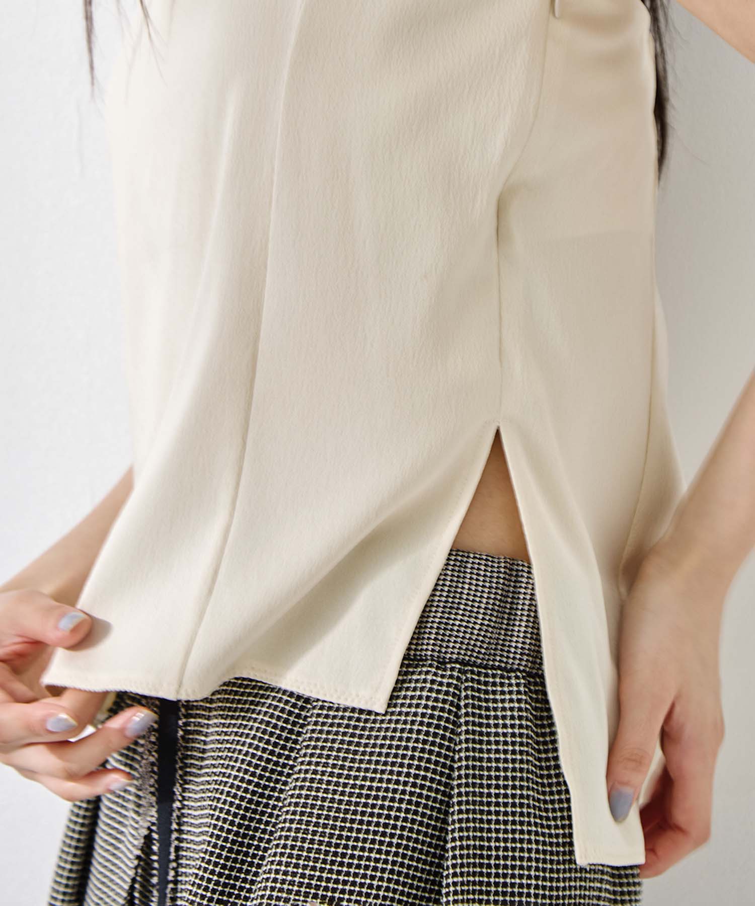 Stretch Satin Padded Camisole 