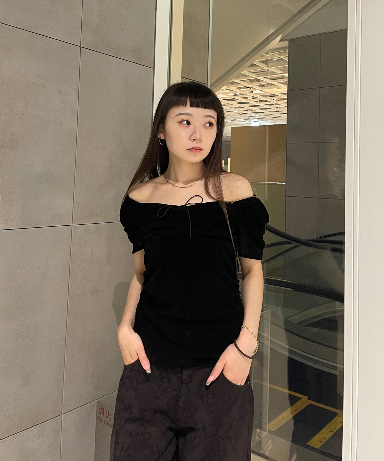 別注 VELOUR TEE FETICO
