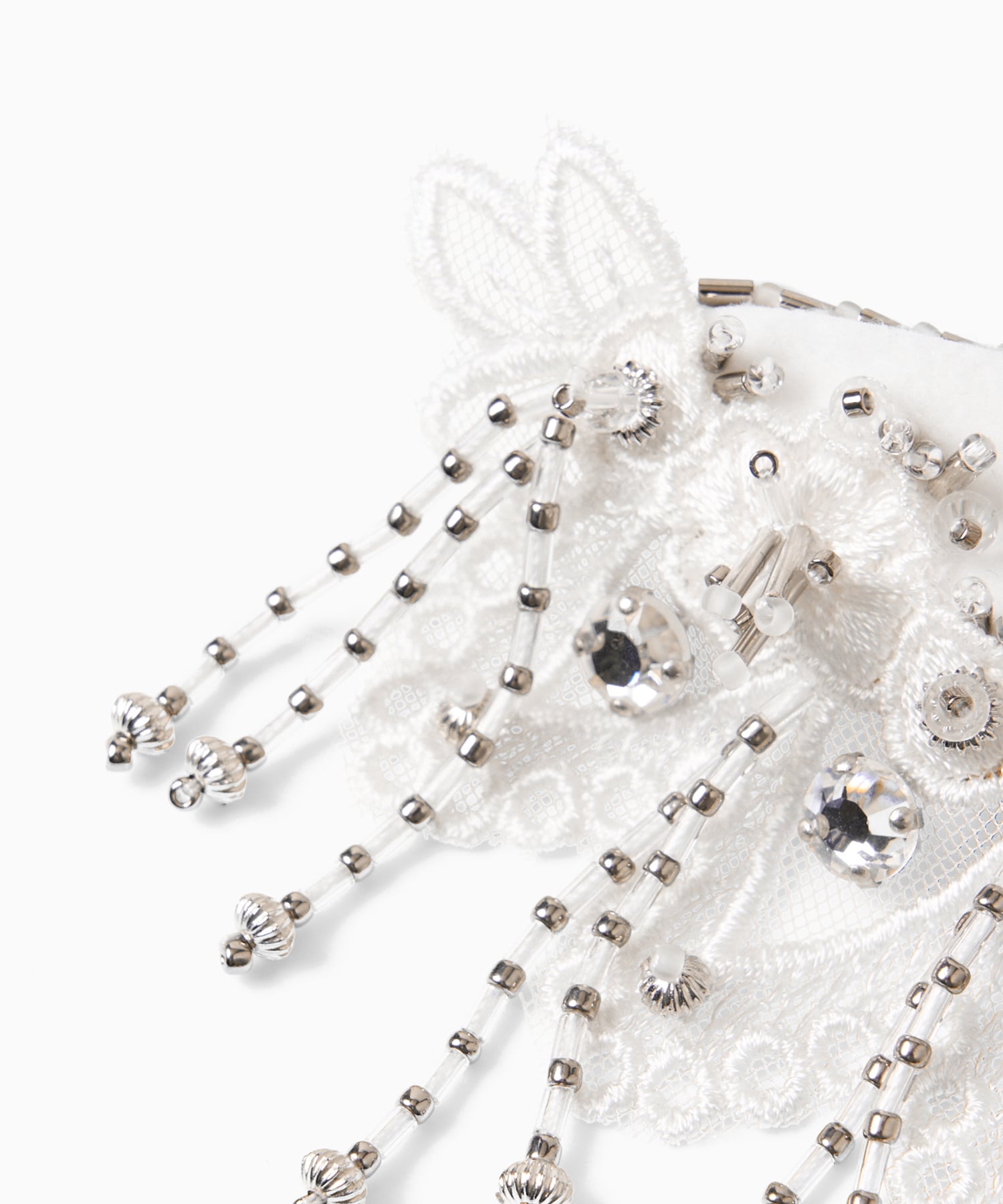 Snow bijou barrette left tanakadaisuke
