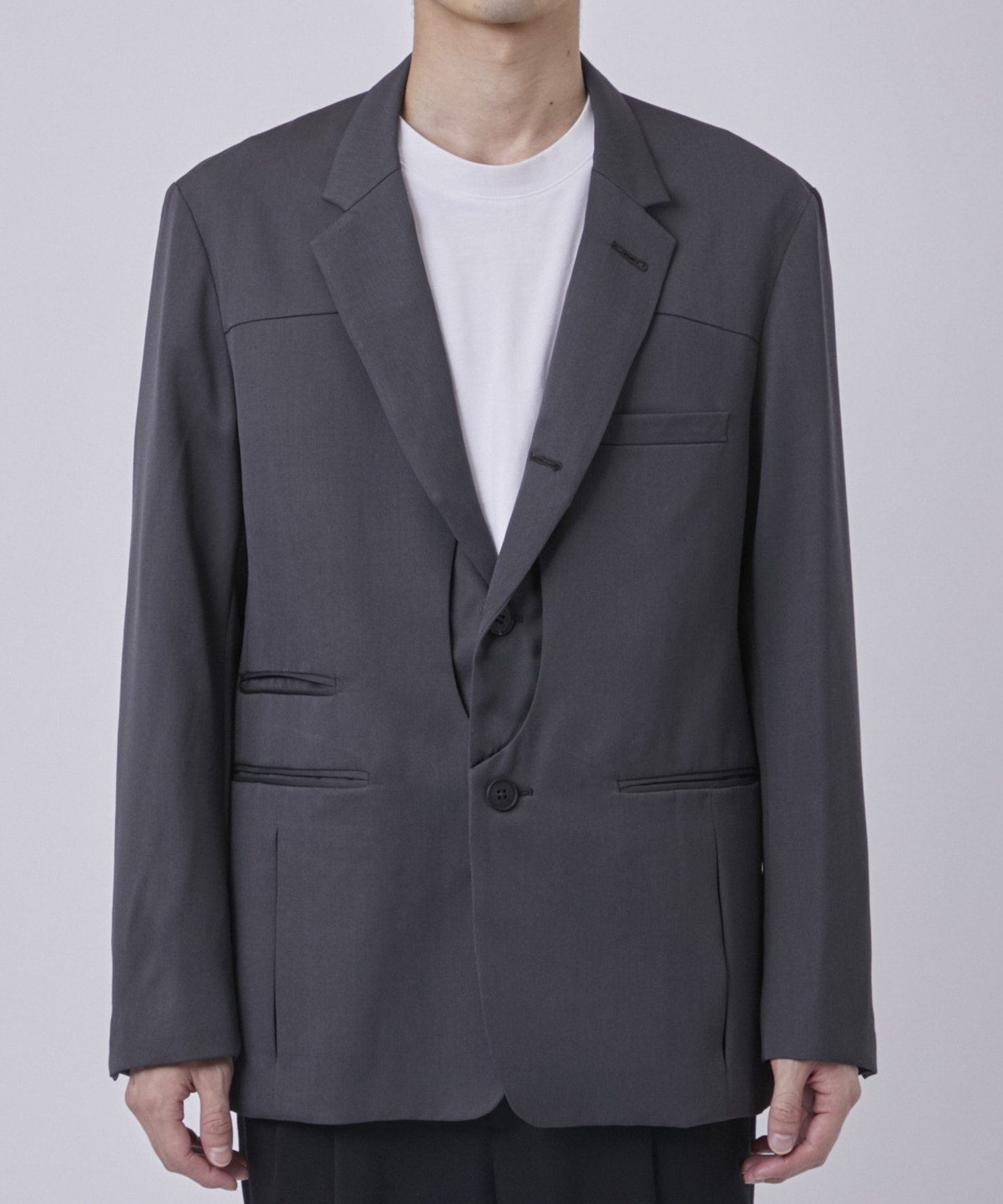 Wool tailored work jacket MATSUFUJI