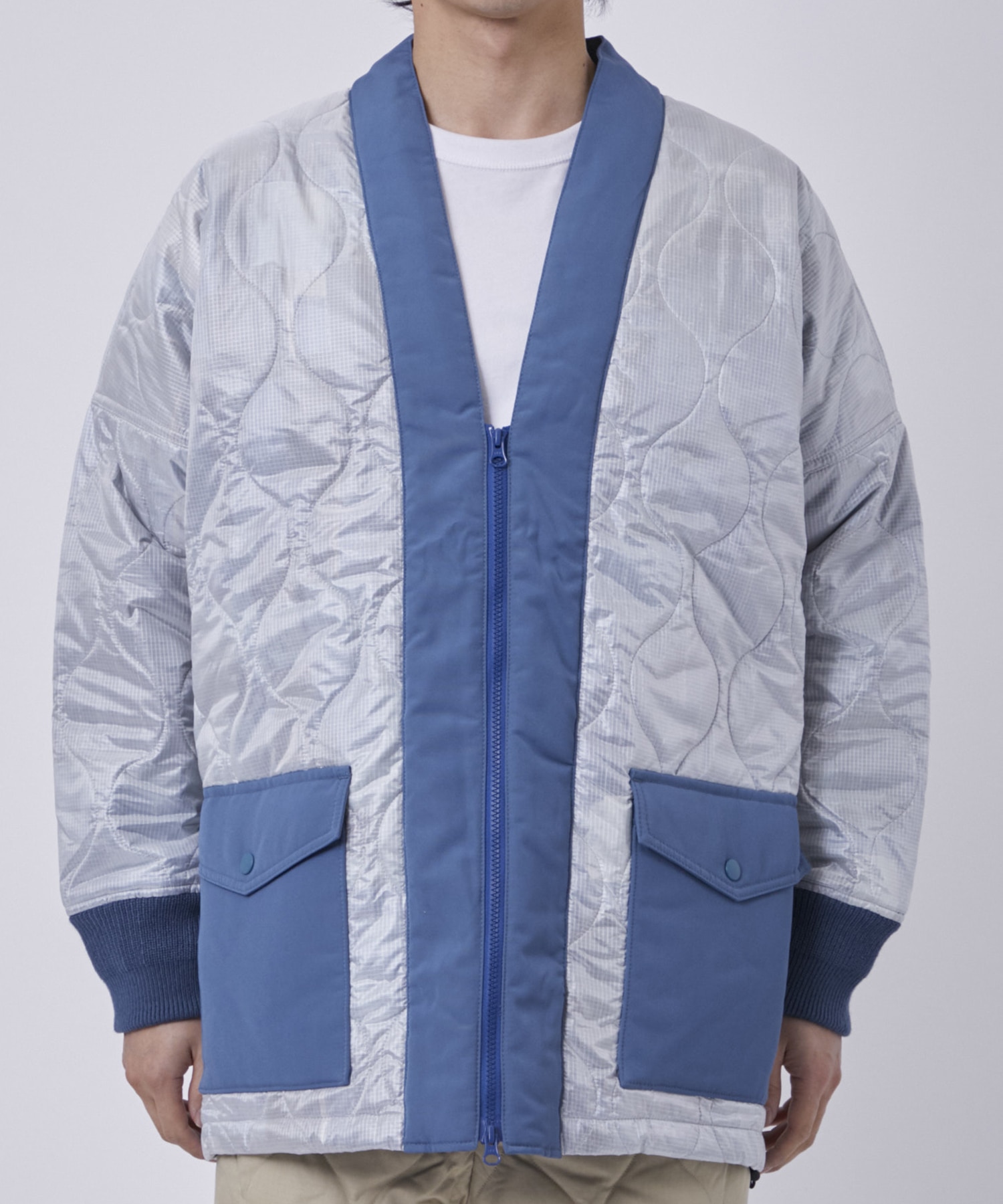 QUILTED HAORI JACKET FDMTL