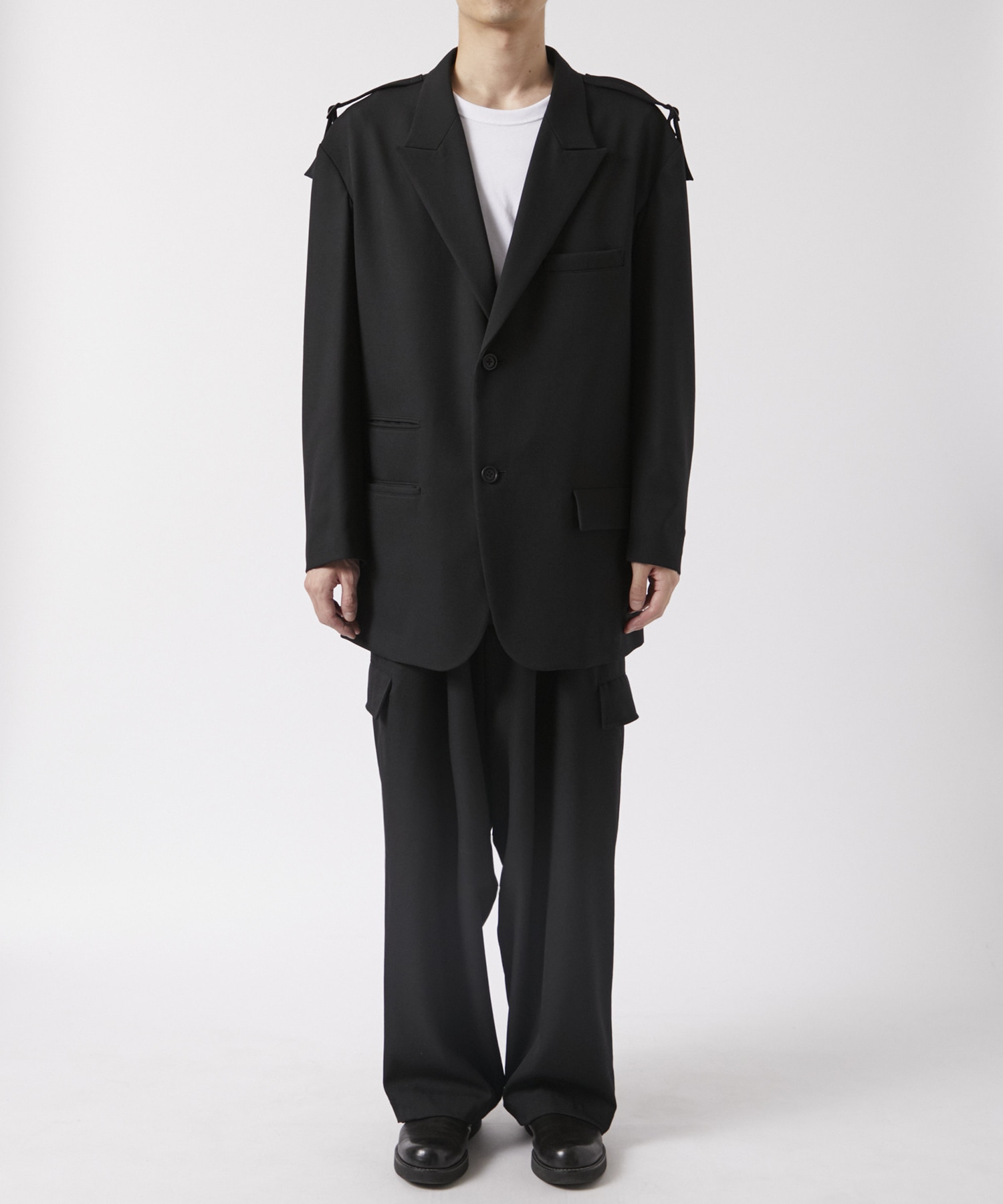 肩バックル付2BSJK Yohji Yamamoto