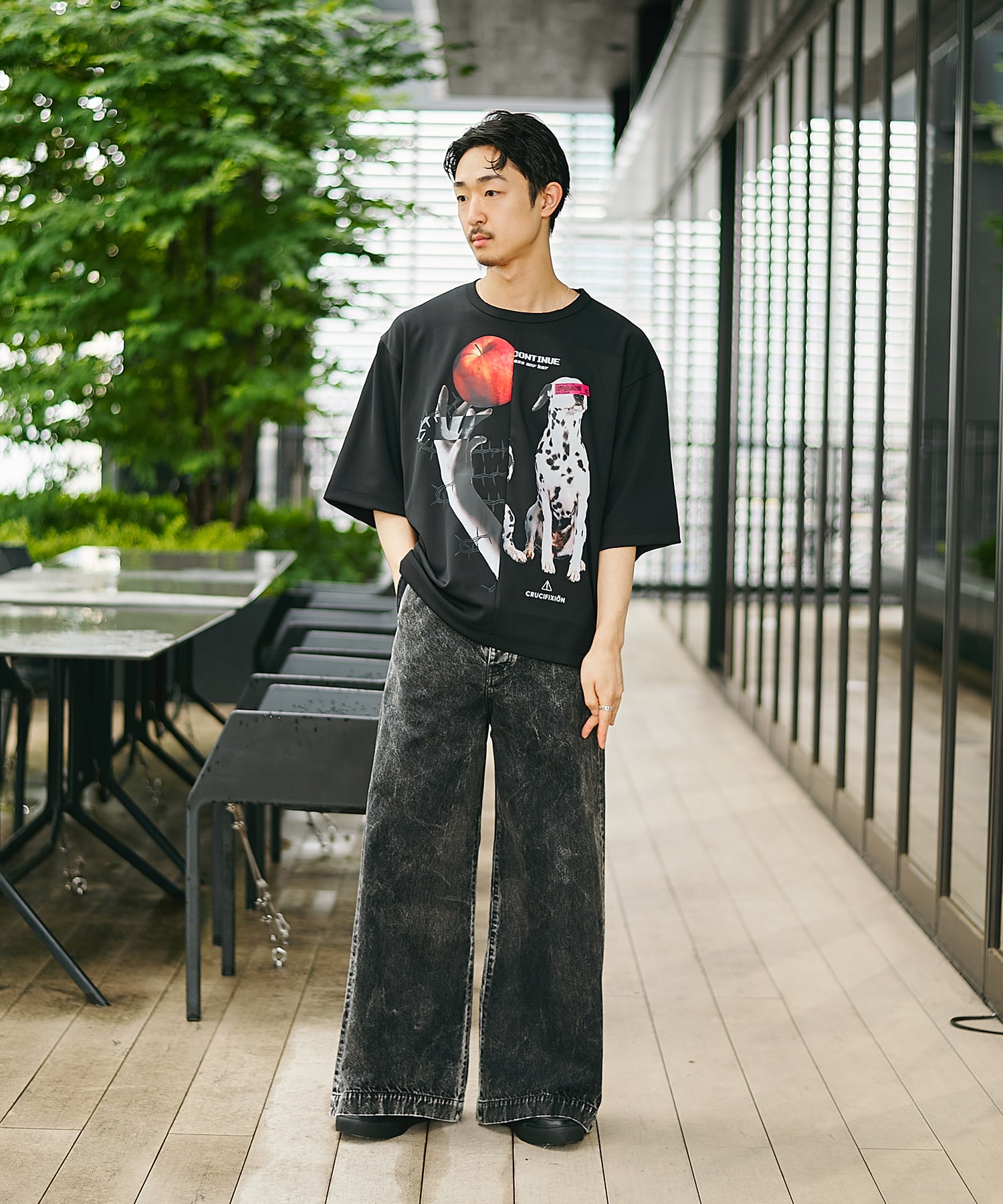 APPLE×DOG TEE SHAREEF