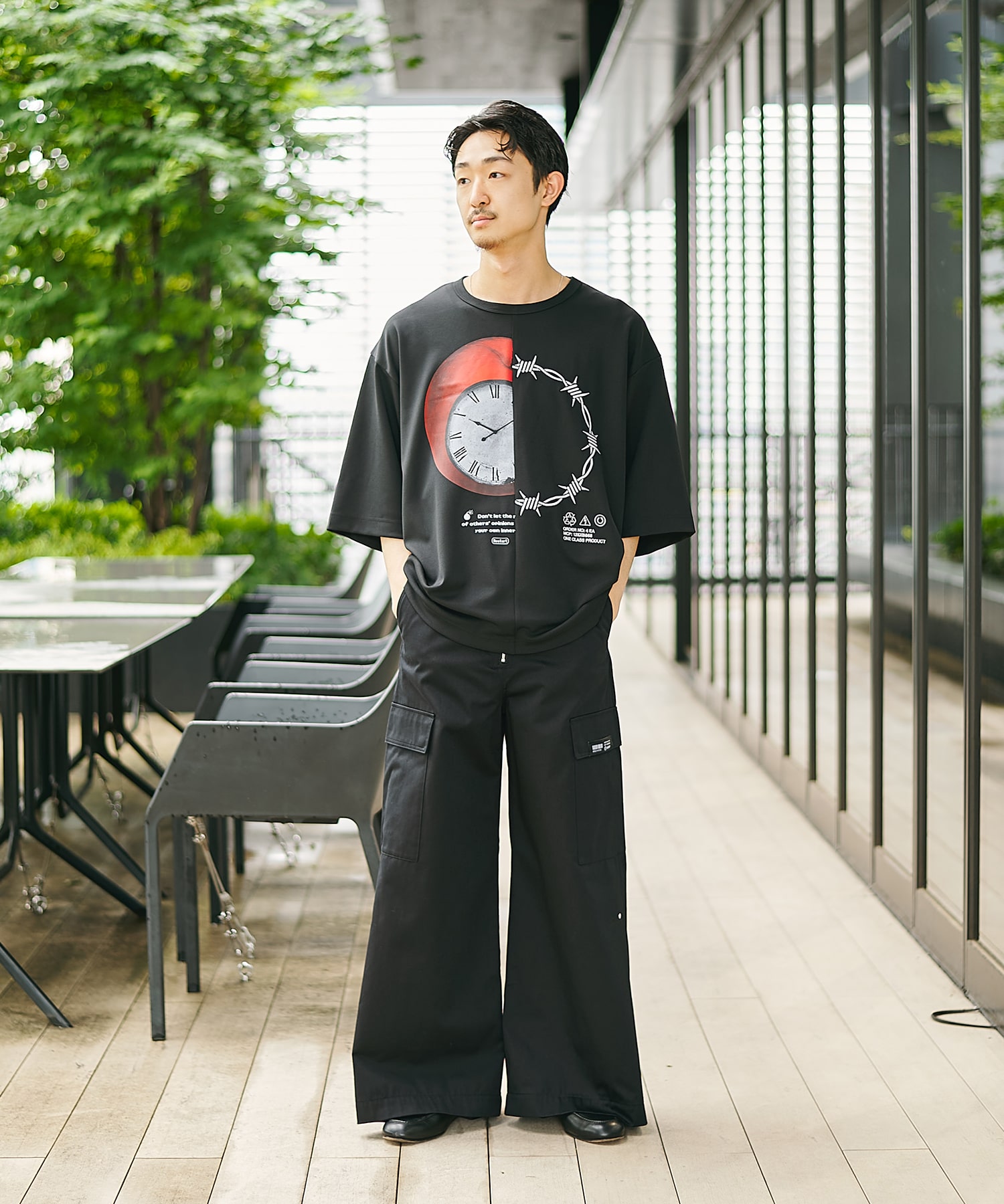 APPLE×YUSHITESSEN TEE SHAREEF