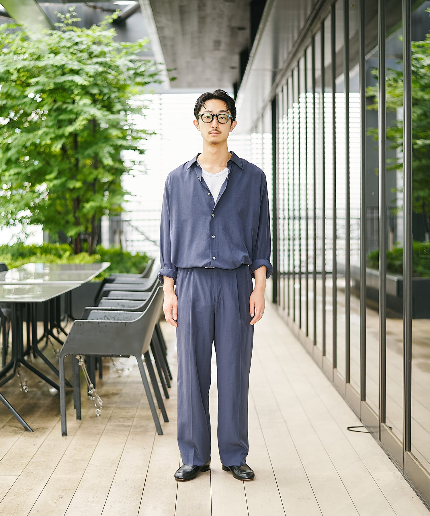 別注 Wide Slacks soe