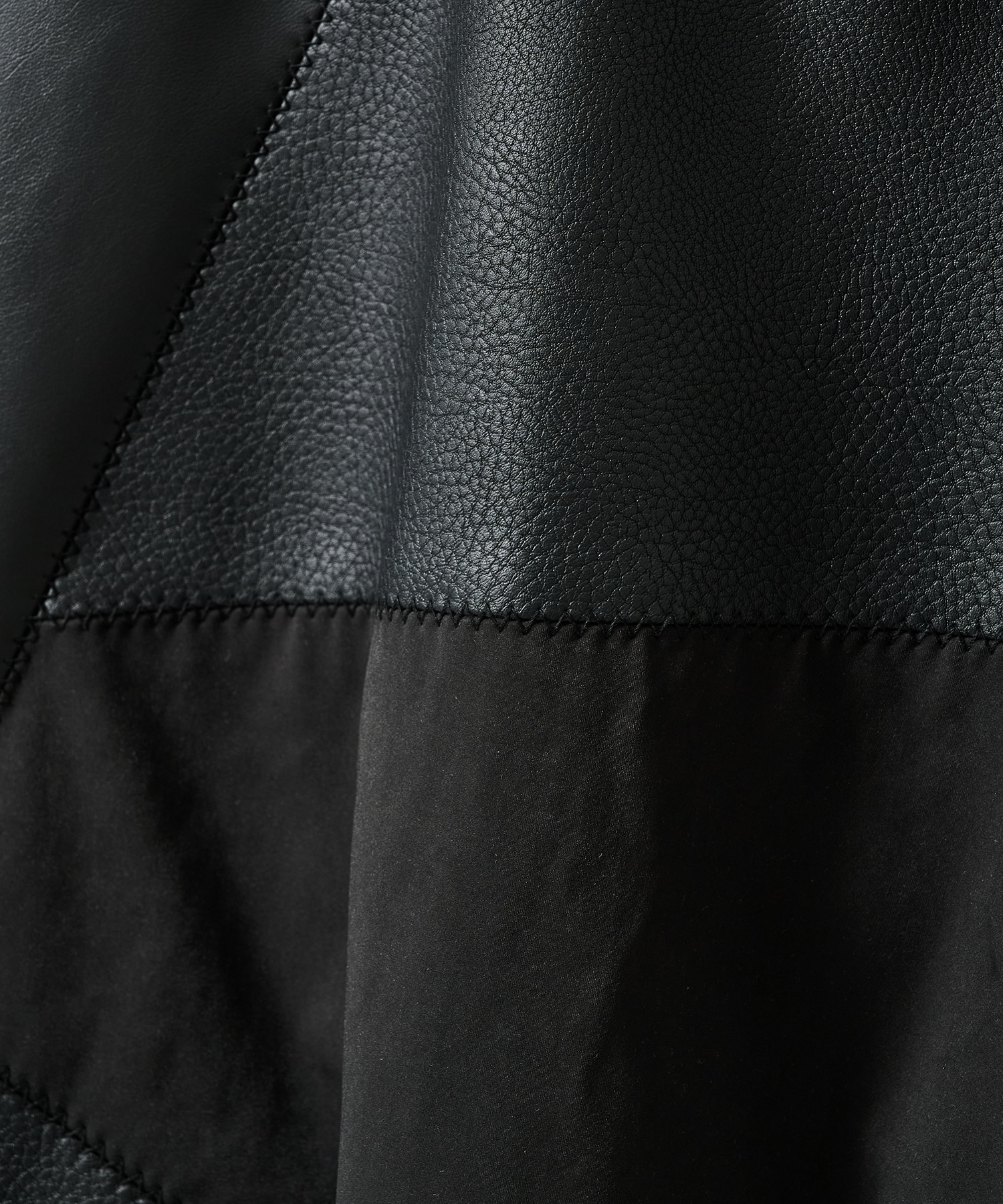 SYNTHETIC LEATHER PATCHWORK BLOUSON / HP-J011-051 COMME des GARCONS HOMME