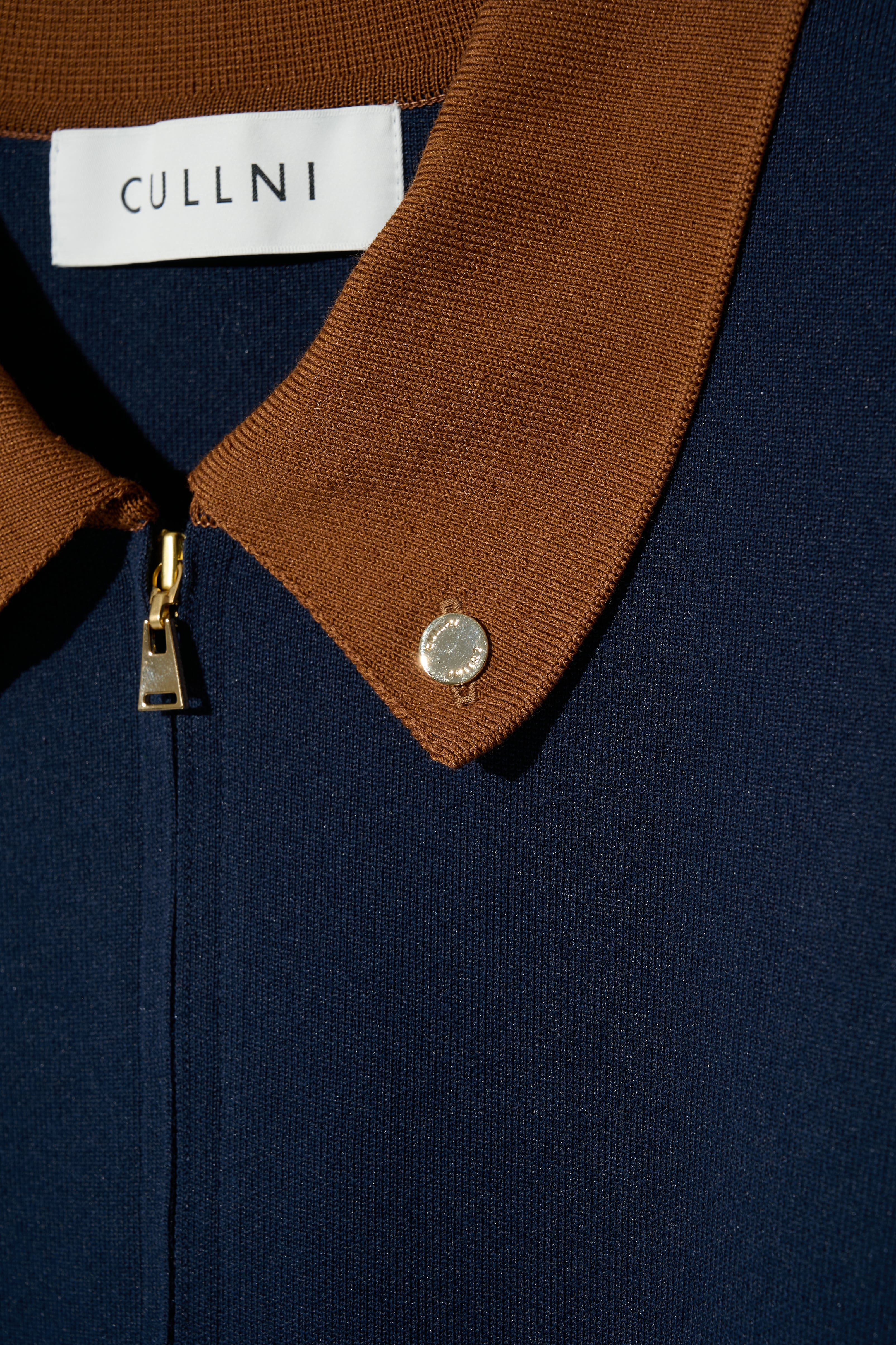 別注 BIG POCKET ZIP UP KNIT JACKET CULLNI