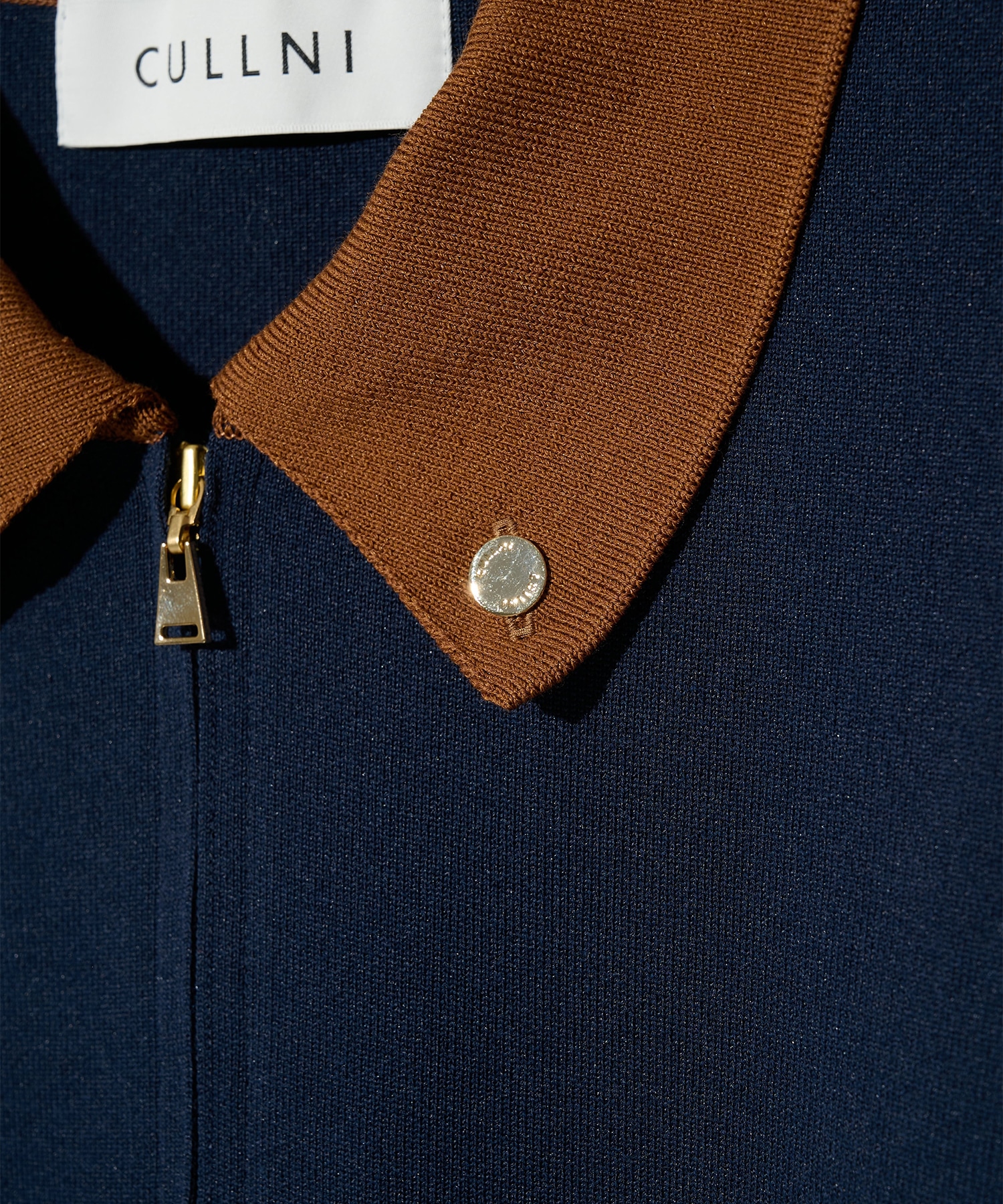 別注 BIG POCKET ZIP UP KNIT JACKET CULLNI