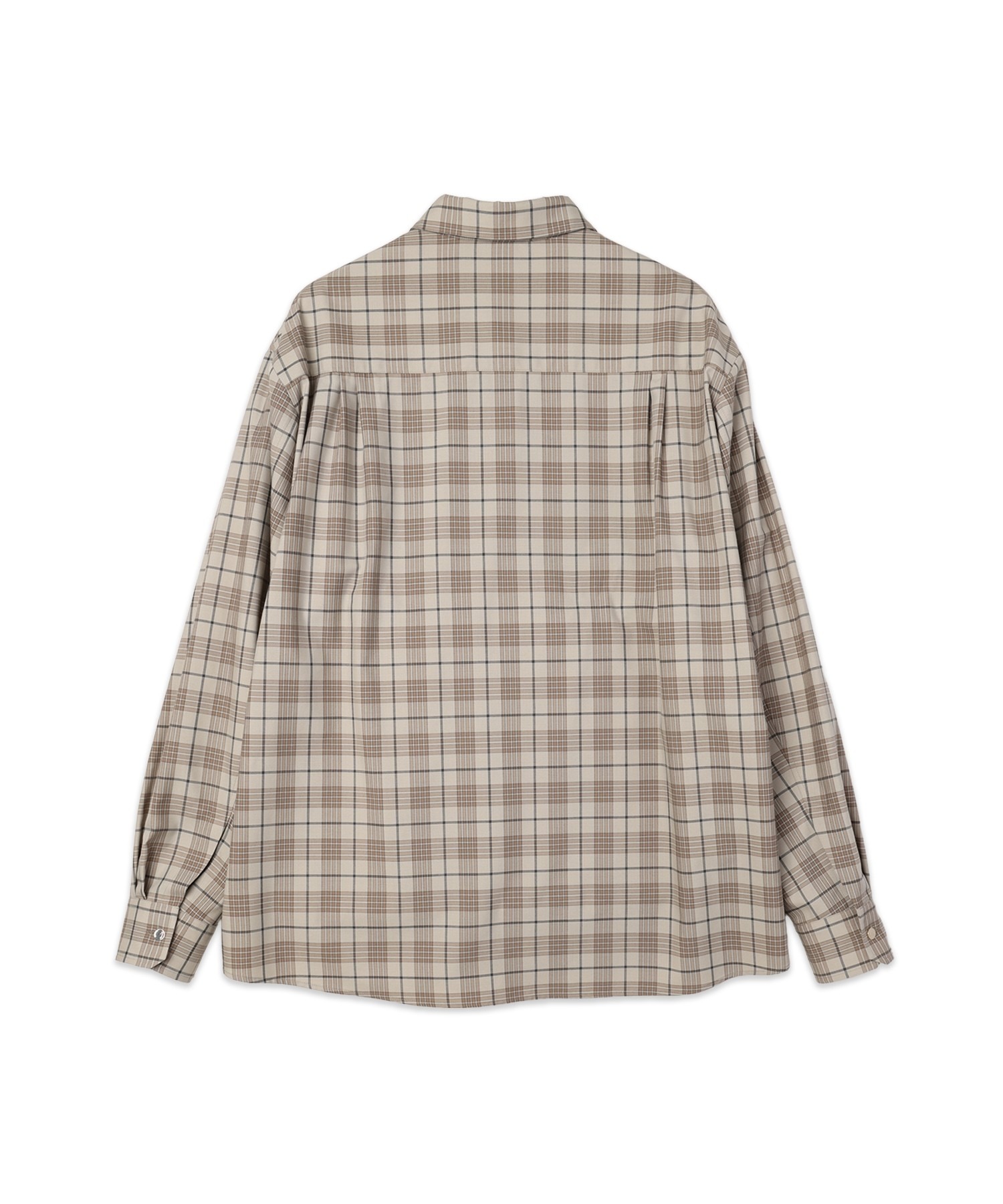 Tartan Check Bow-Tie Long Sleeve Shirt CULLNI