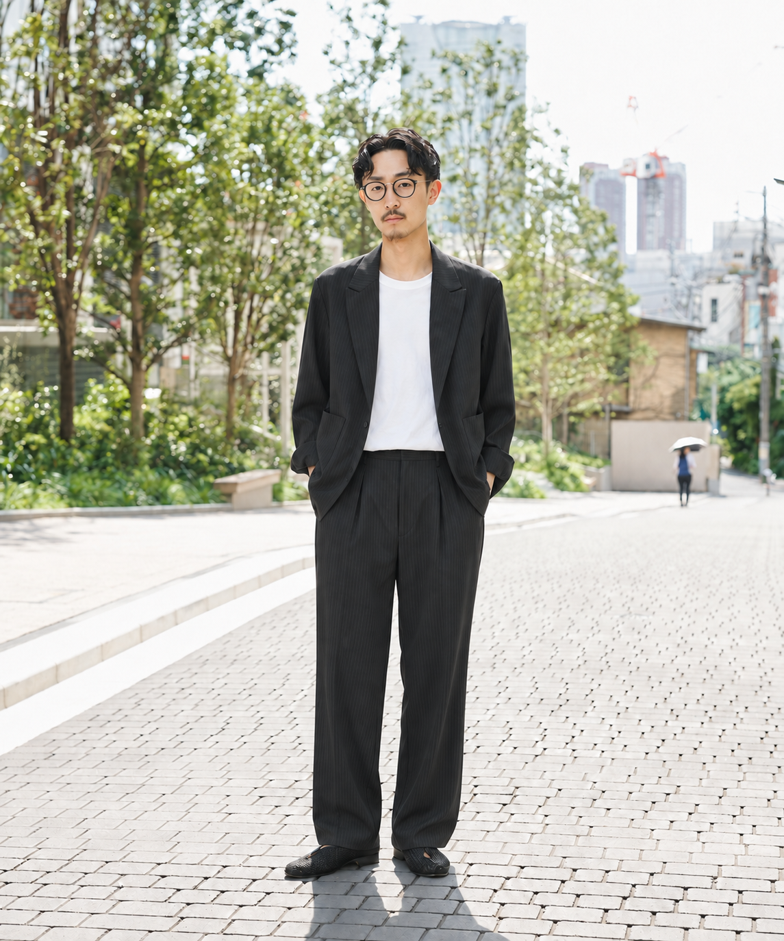 Stripe Amunzen easy-Slacks STUDIOUS
