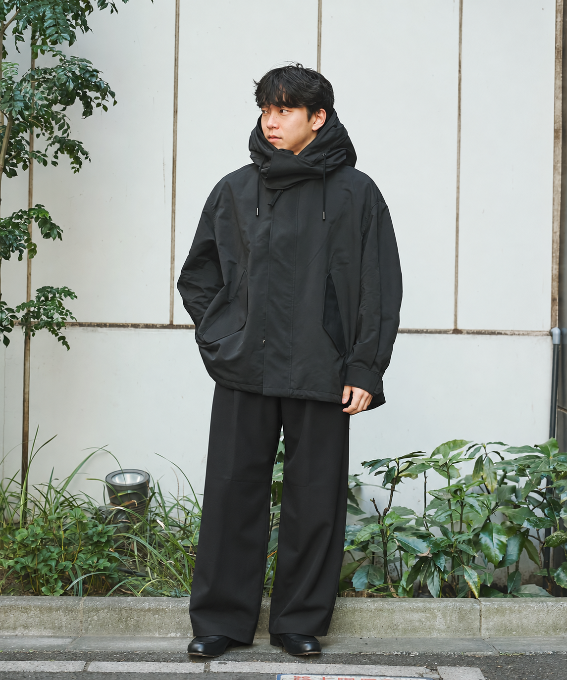 Belted Barrel Slacks STUDIOUS