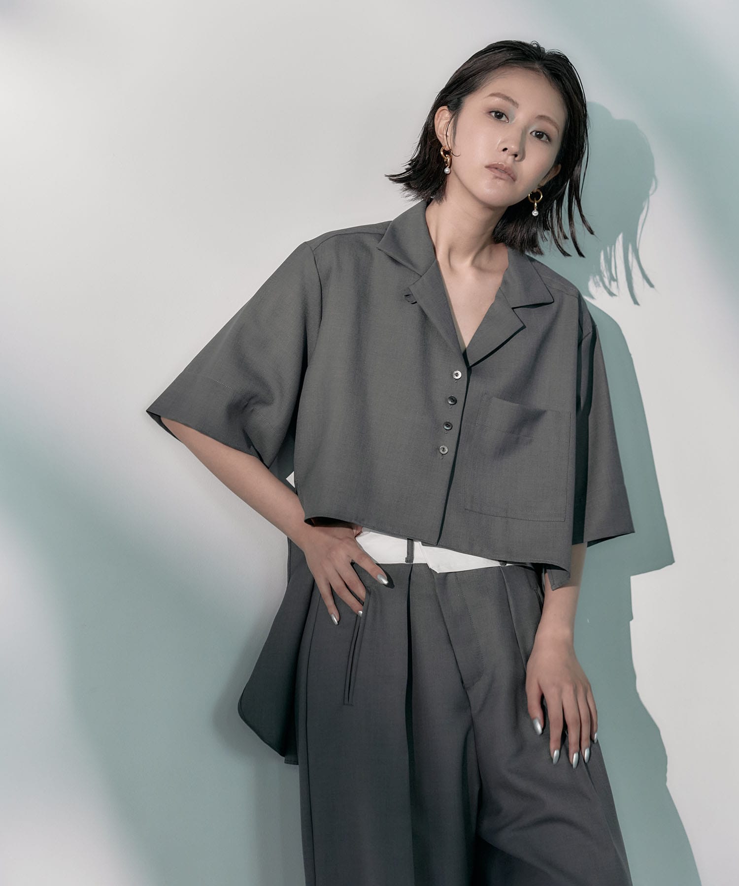 Open Collar Shirt STUDIOUS