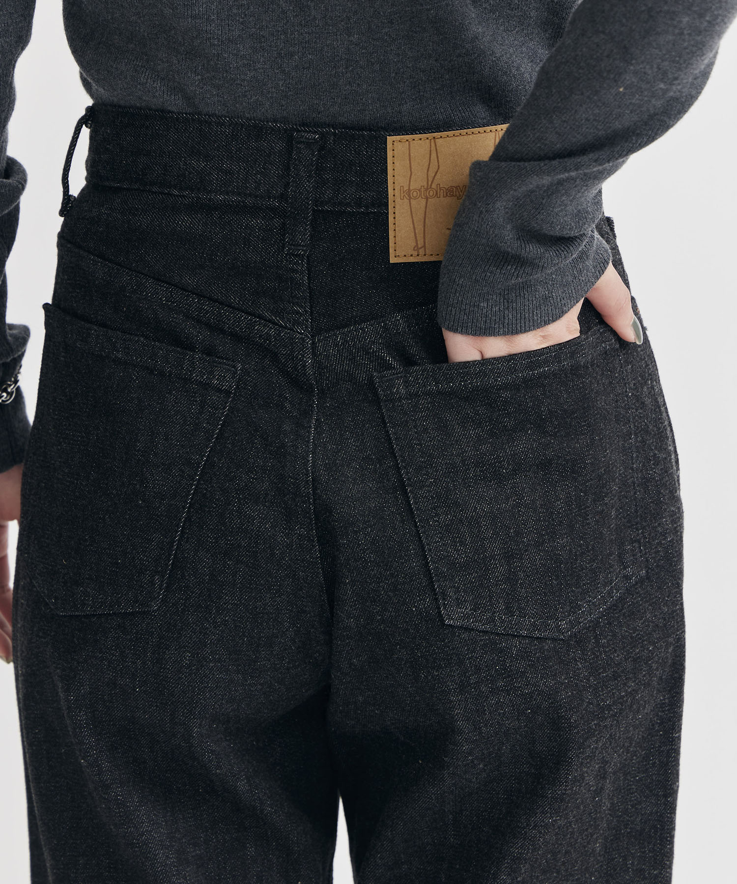 別注 DENIM PANTS kotohayokozawa
