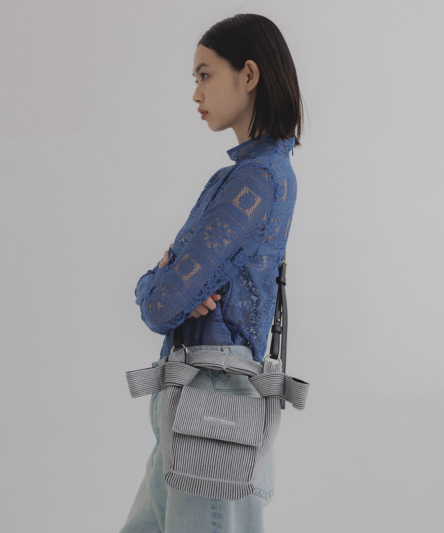 KYOTO METALLIC OBI BAG LASTFRAME