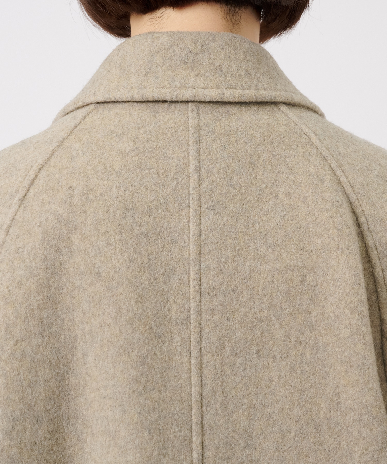 Stand Collar Wool Coat STUDIOUS