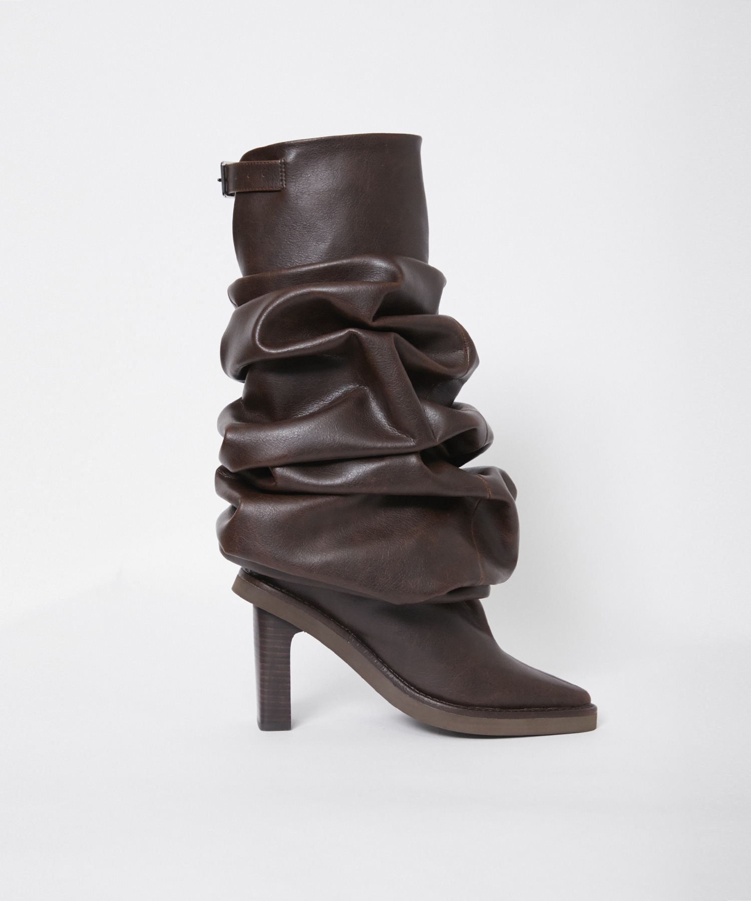 Melted Boots Brown POOLDE