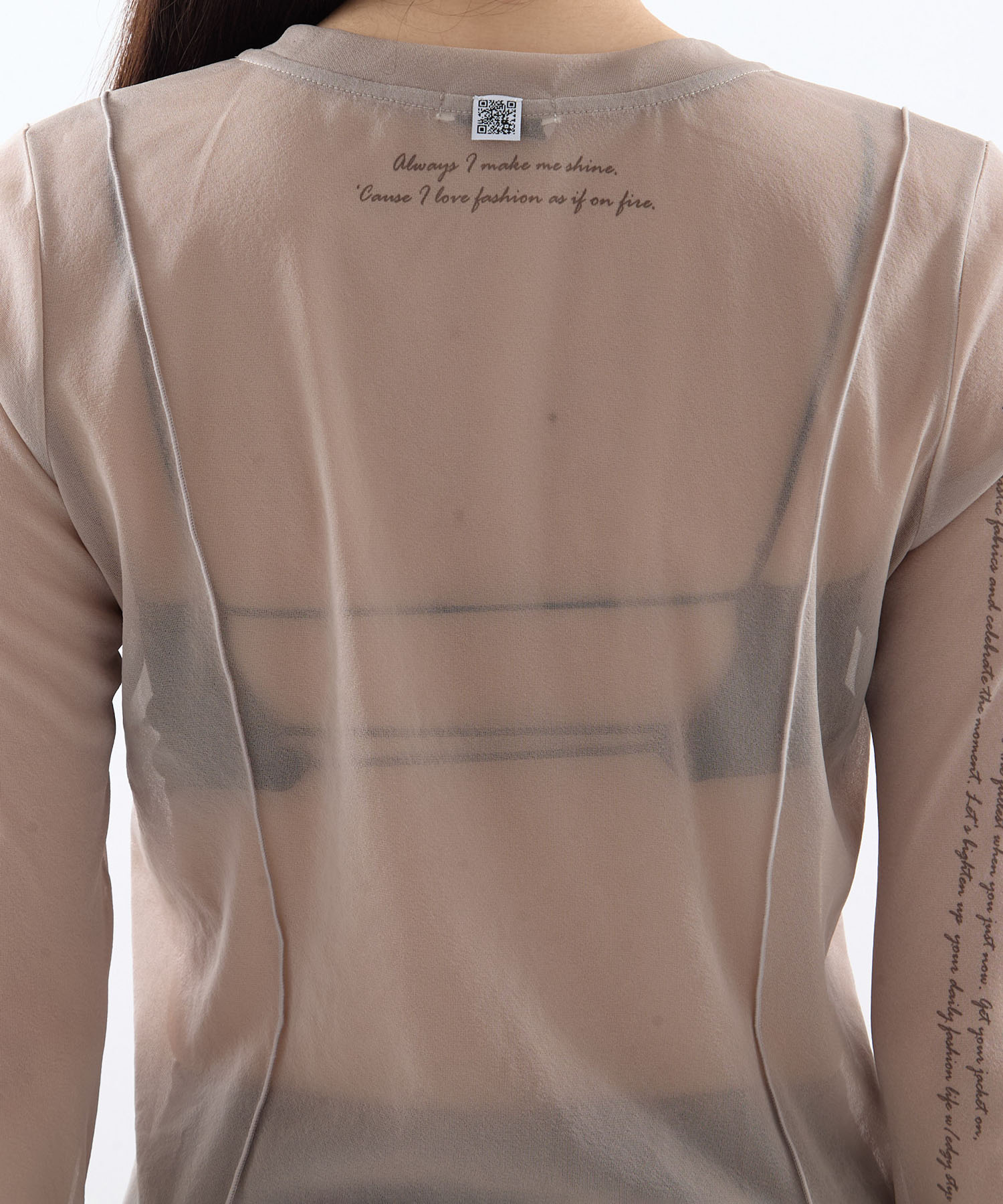 Tattoo Skin Mesh Top STUDIOUS