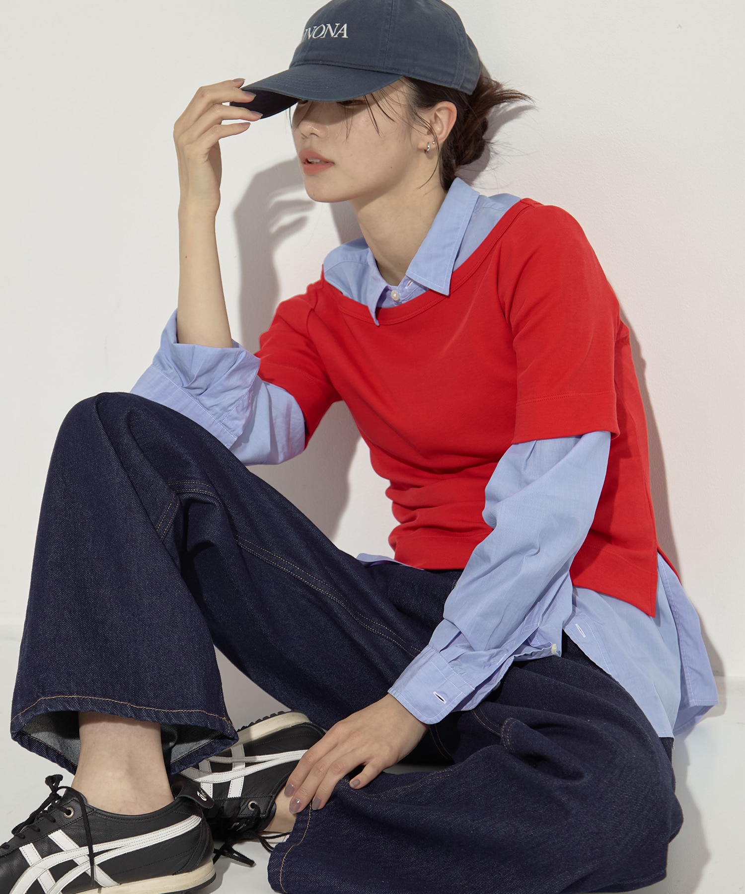Luxury Smooth Boat Neck Tee STUDIOUS