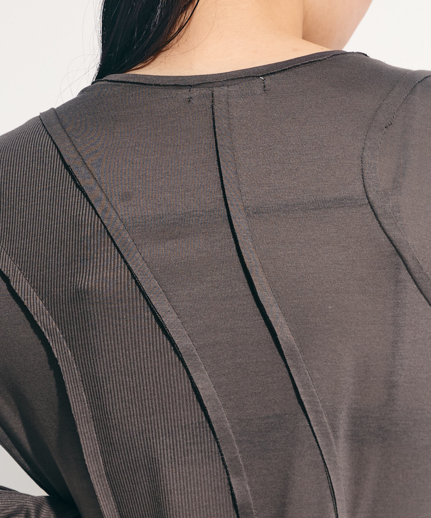 Deconstructed Jersey Dress 