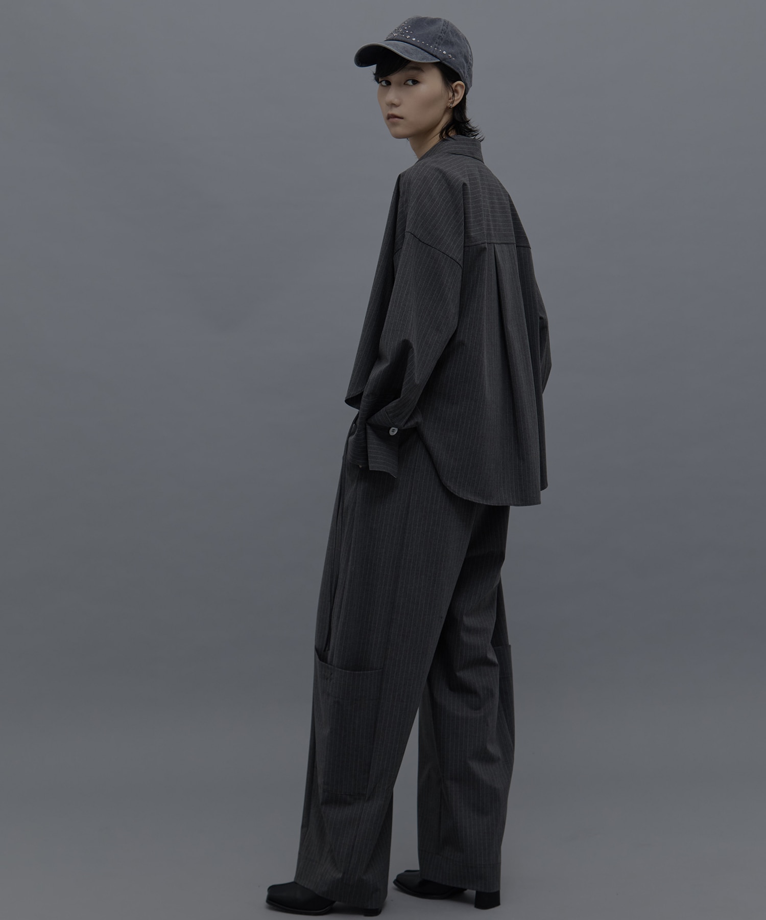 Soft Barrel Leg Cargo Trousers STUDIOUS