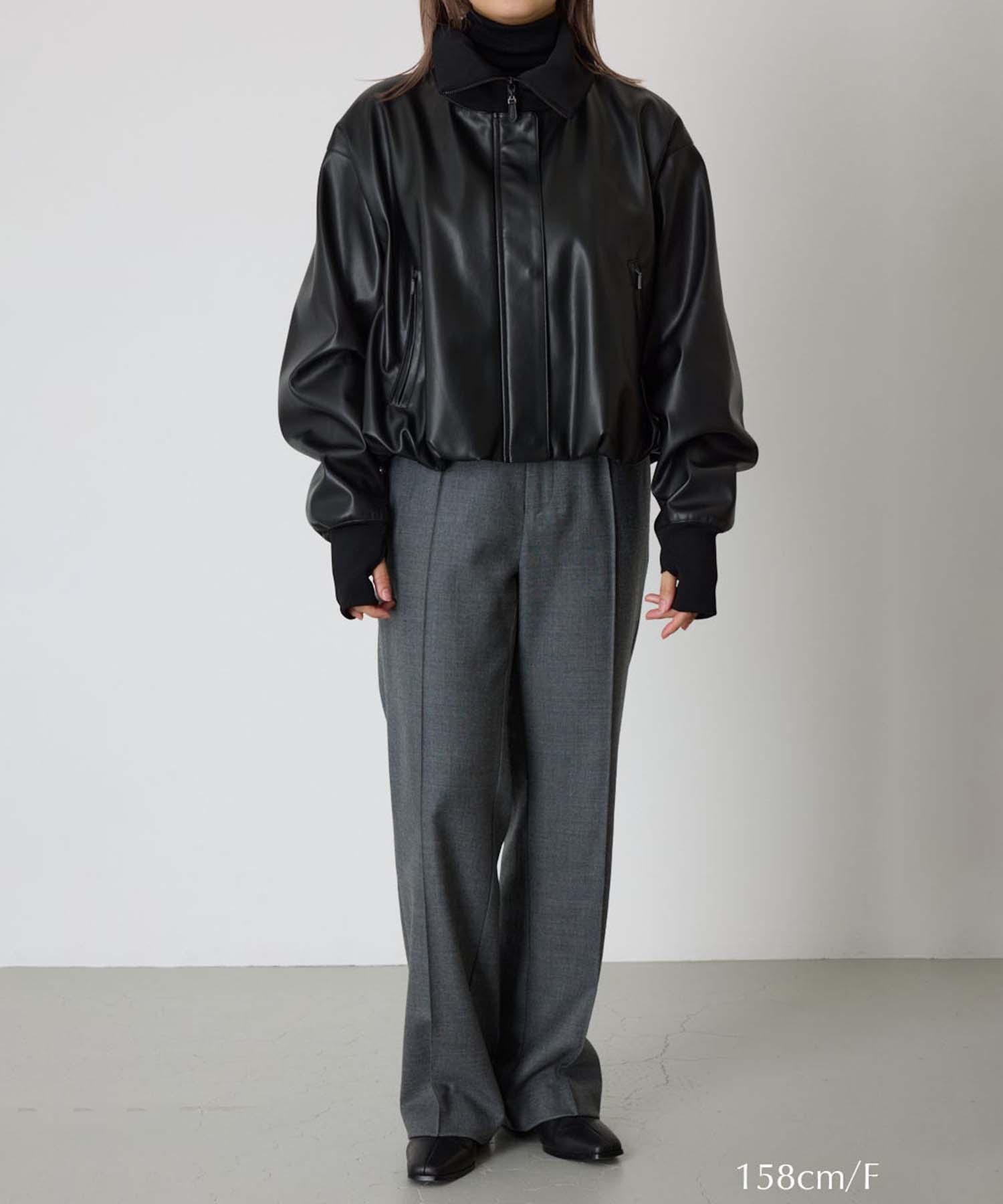 Synthetic leather short JK RIM.ARK