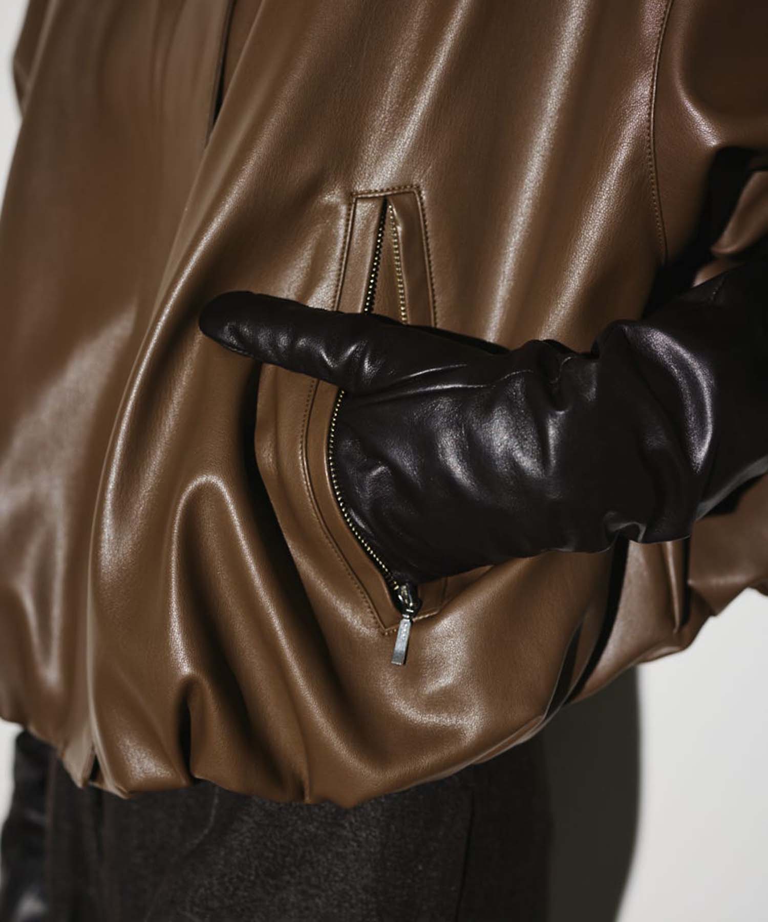 Synthetic leather short JK RIM.ARK