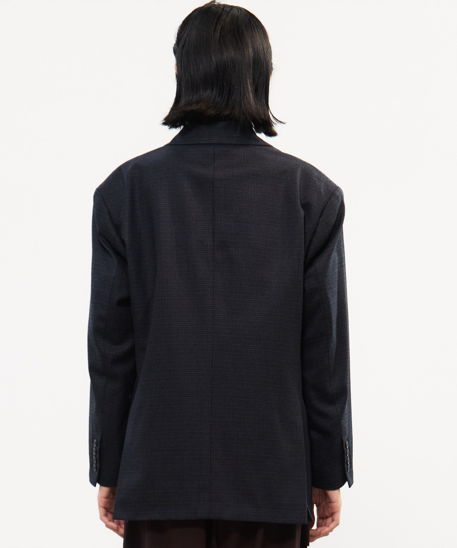 Wool check jacket TOGA