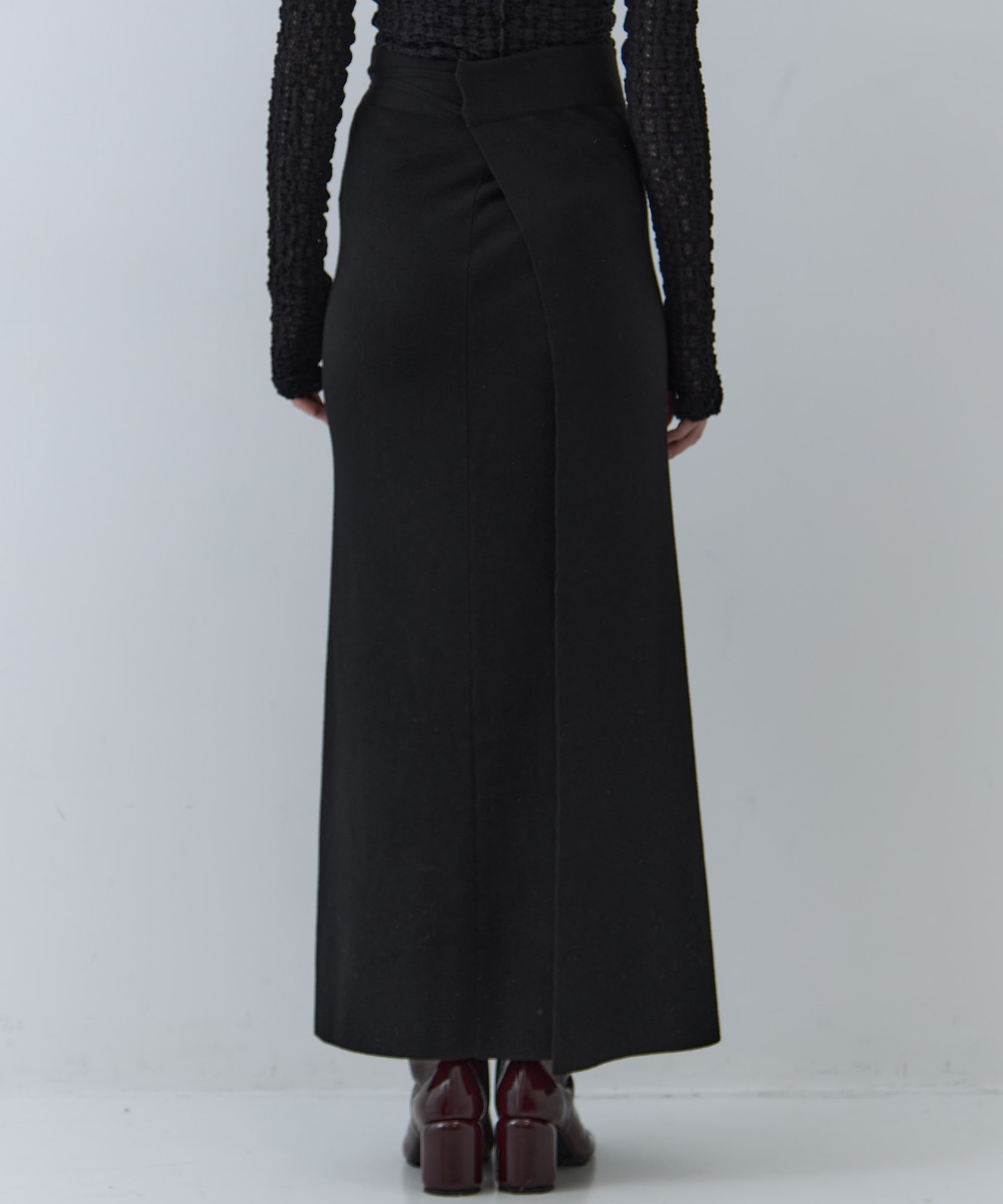 UND JACKET WINDING SKIRT KNIT SET DRESS AMERI