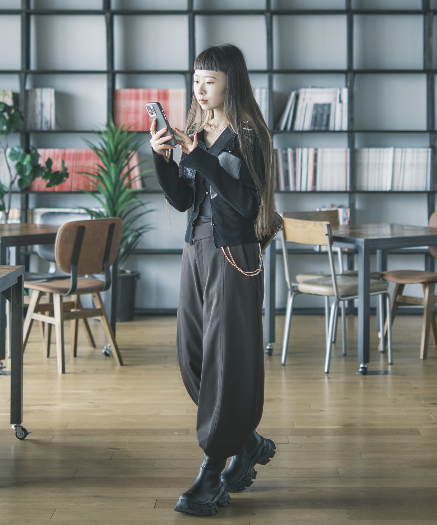 別注 RIB KNIT CARDIGAN kotohayokozawa