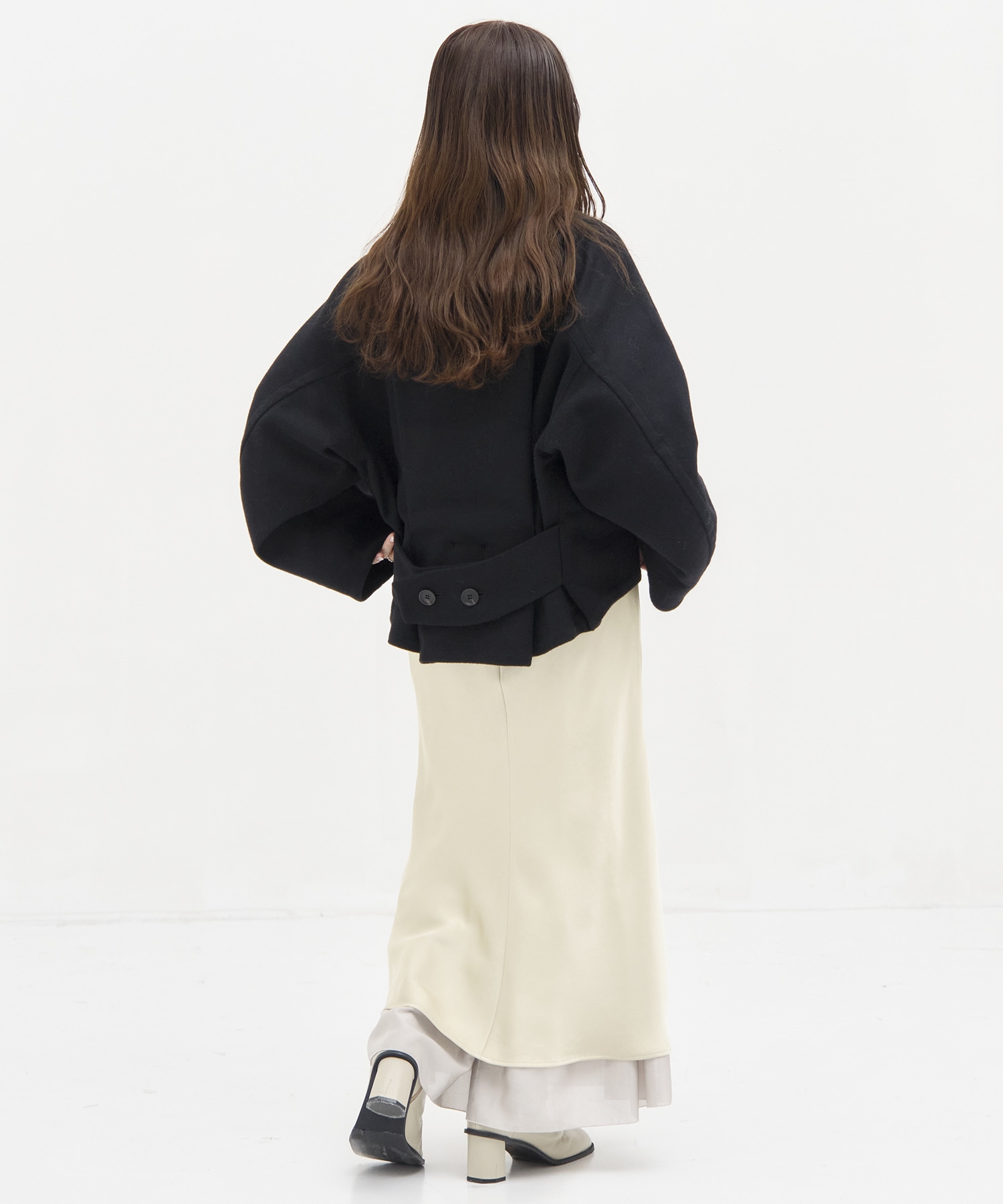 Stand Collar Wool Blouson STUDIOUS