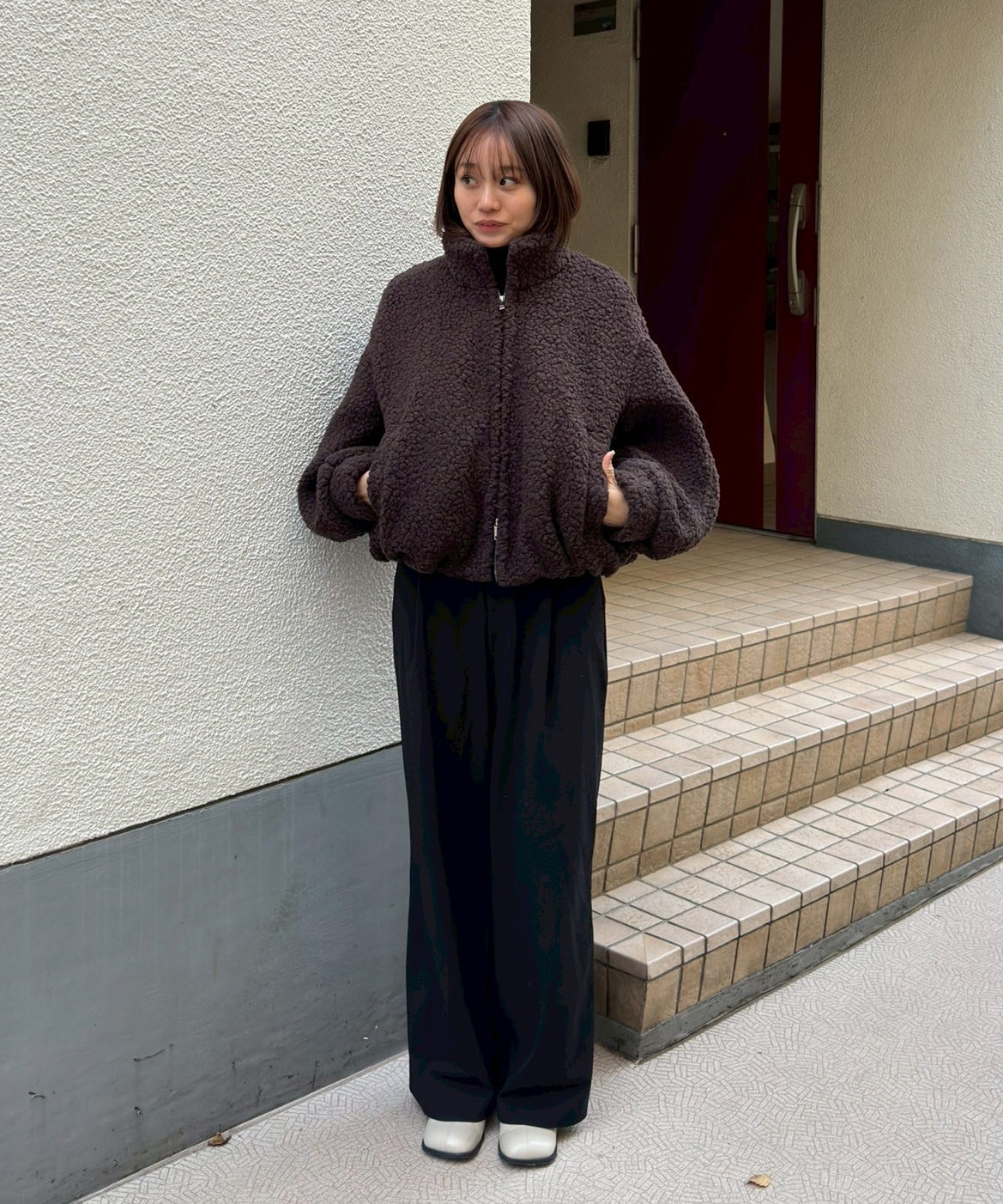 BALLOON BOA BLOUSON CLANE