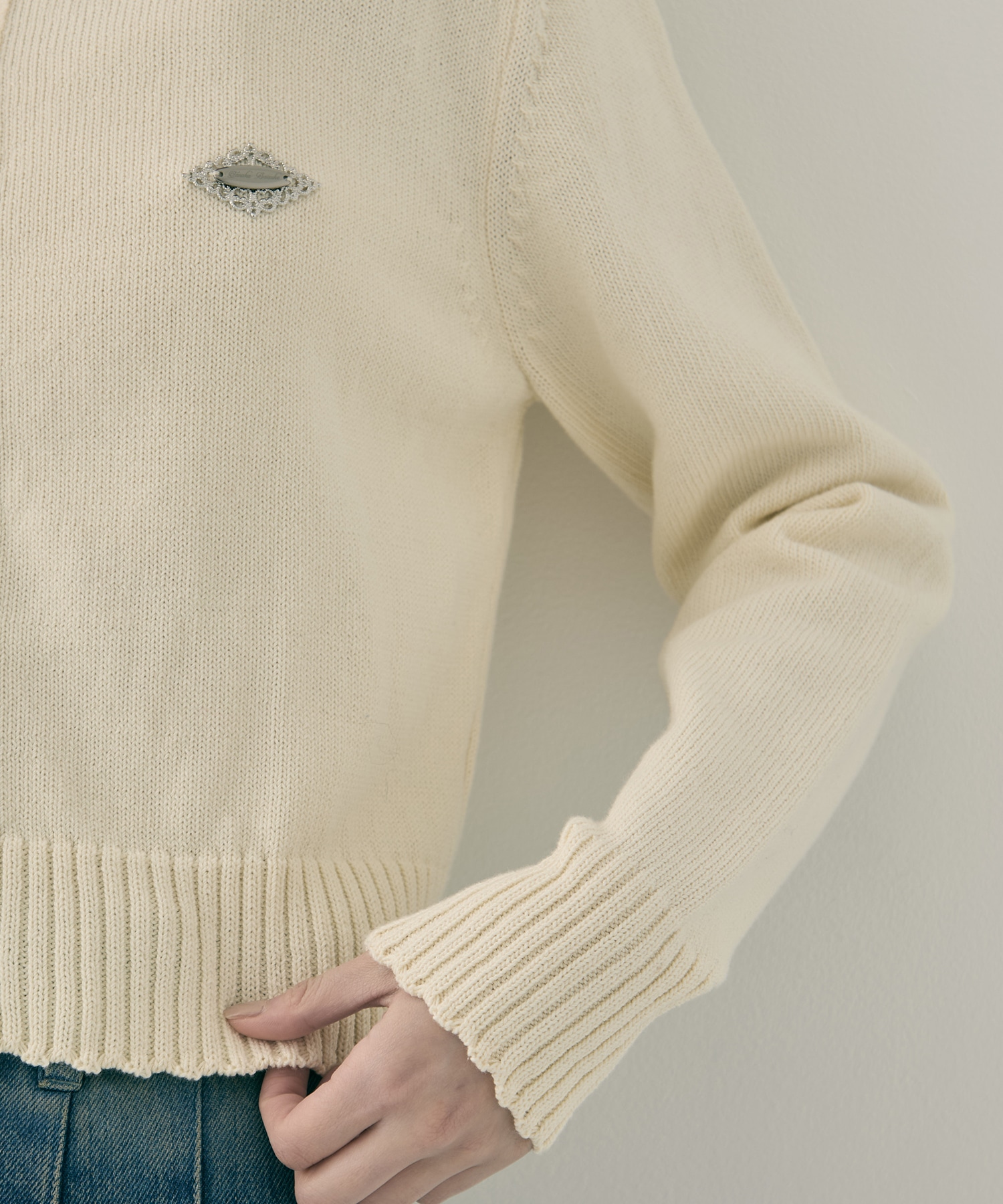 Cupid in HEAVEN crochet knit cardigan tanakadaisuke