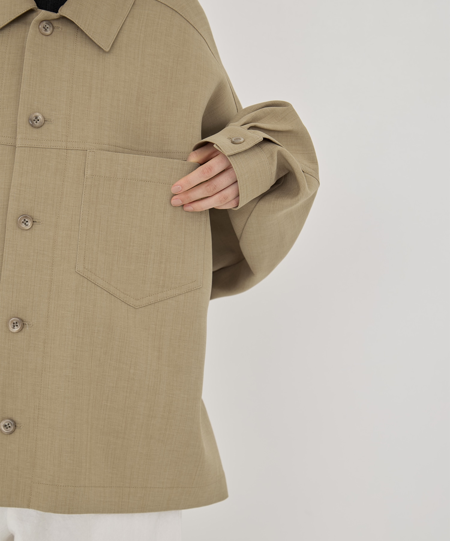 Cropped BOX Blouson UJOH