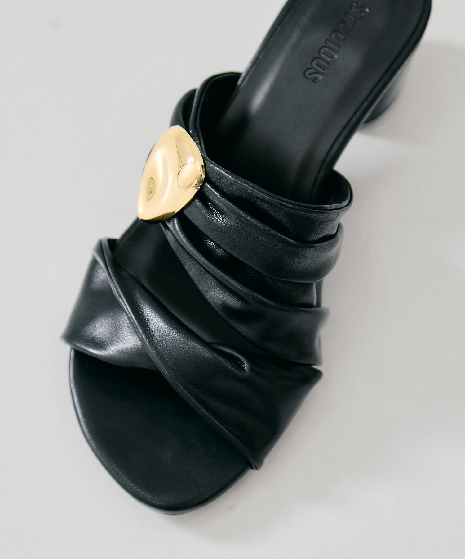 Twisted Vegan Leather Sandals STUDIOUS