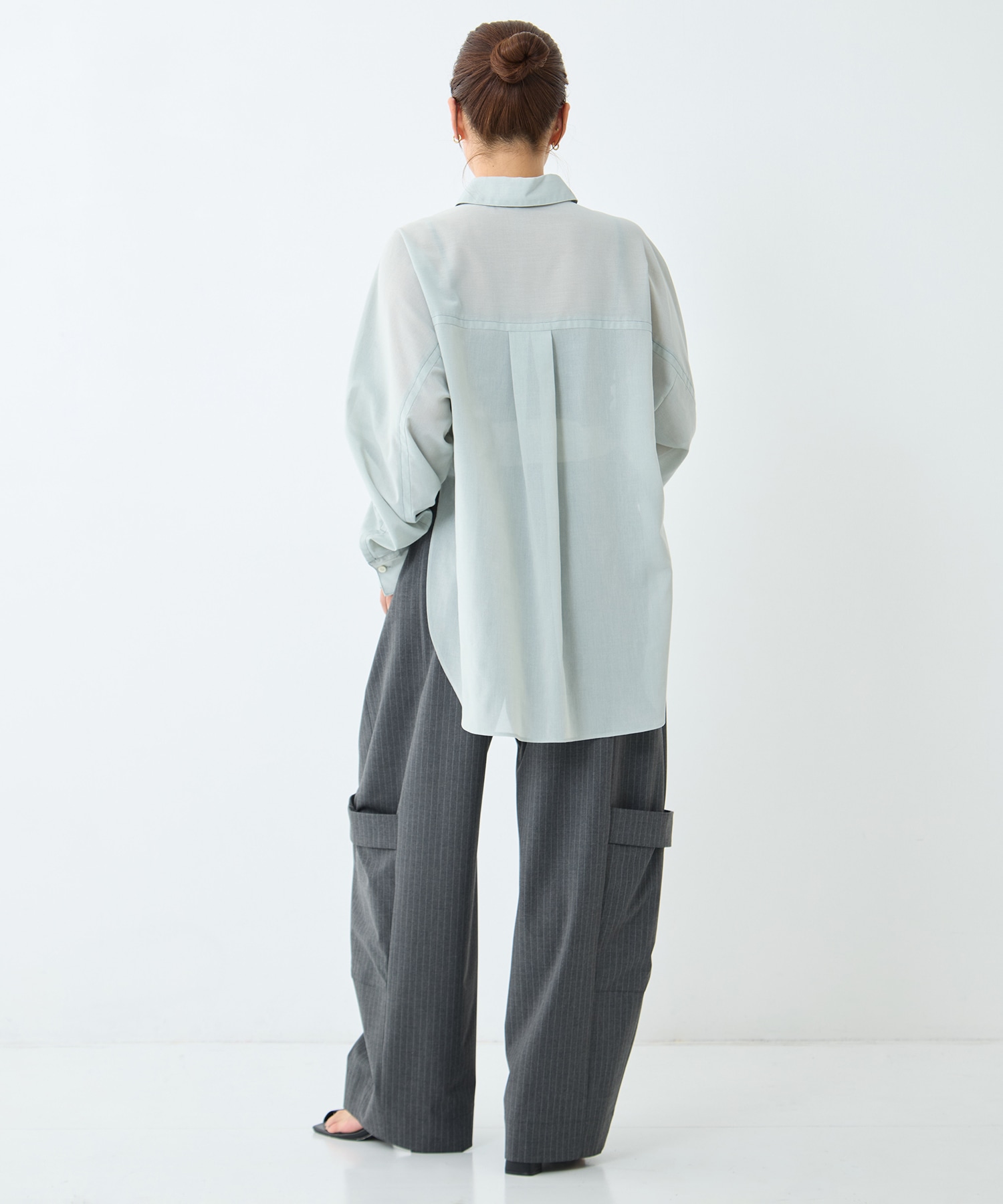 Soft Barrel Leg Flap Cargo Trousers STUDIOUS