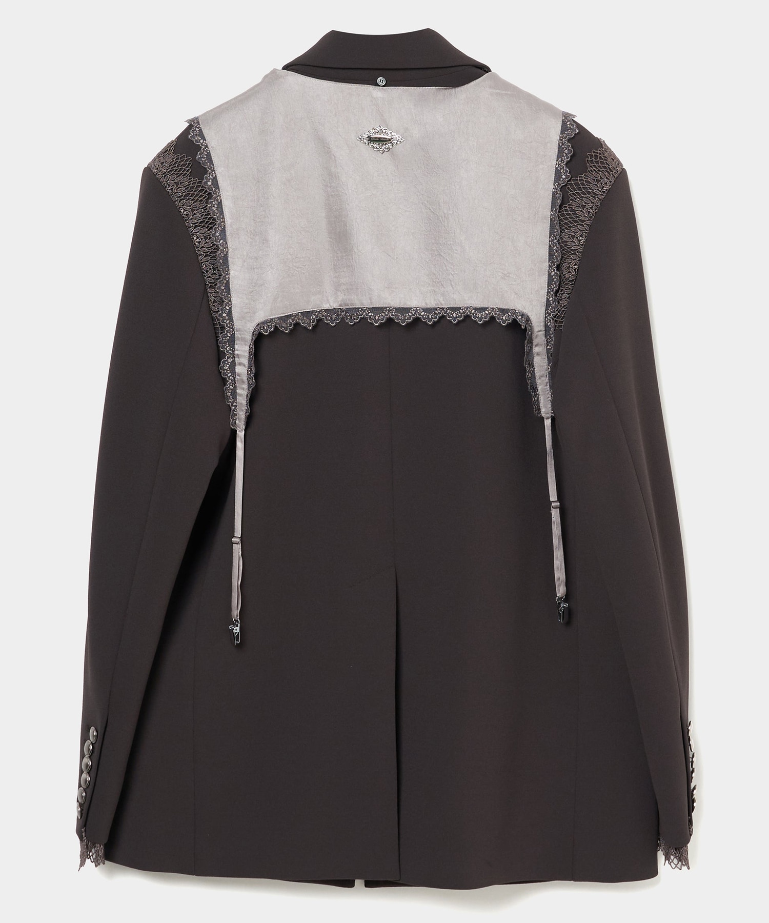 garter collar peaked lapel jacket tanakadaisuke
