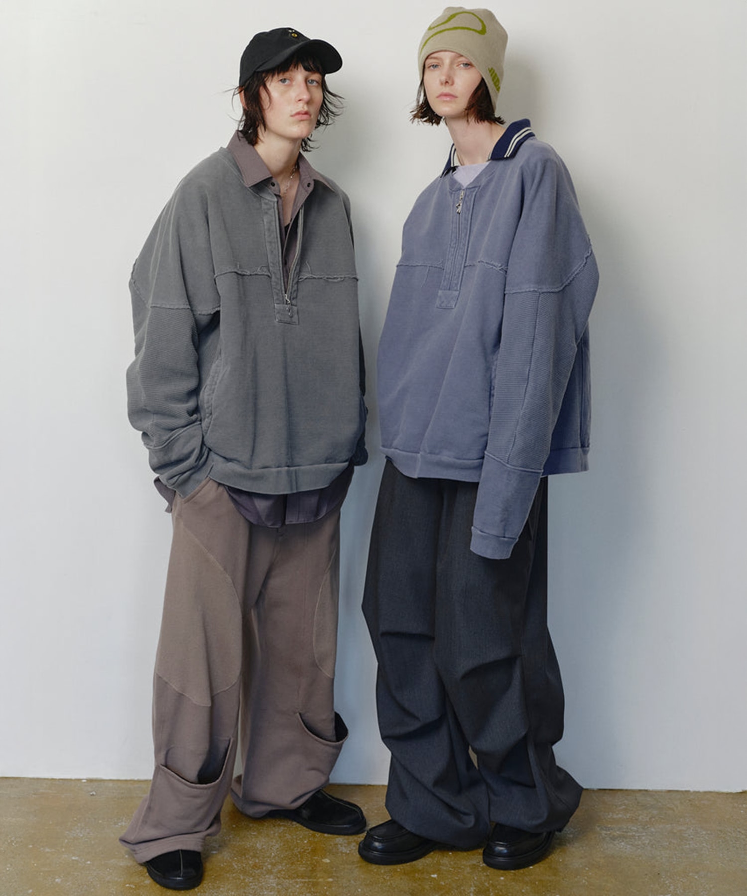 LOOSE PARACHUTE PANTS JieDa