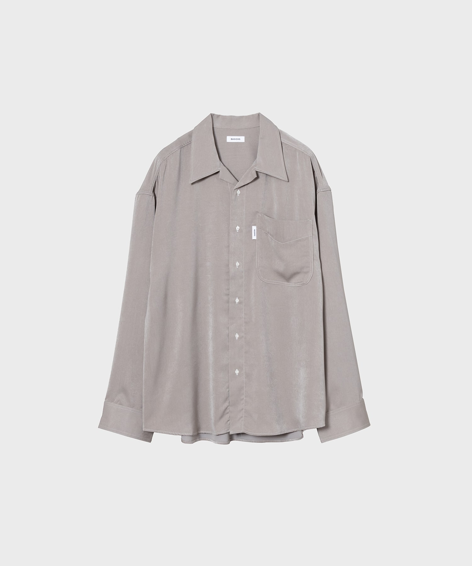 Oversized Satin Shirt BASICKS