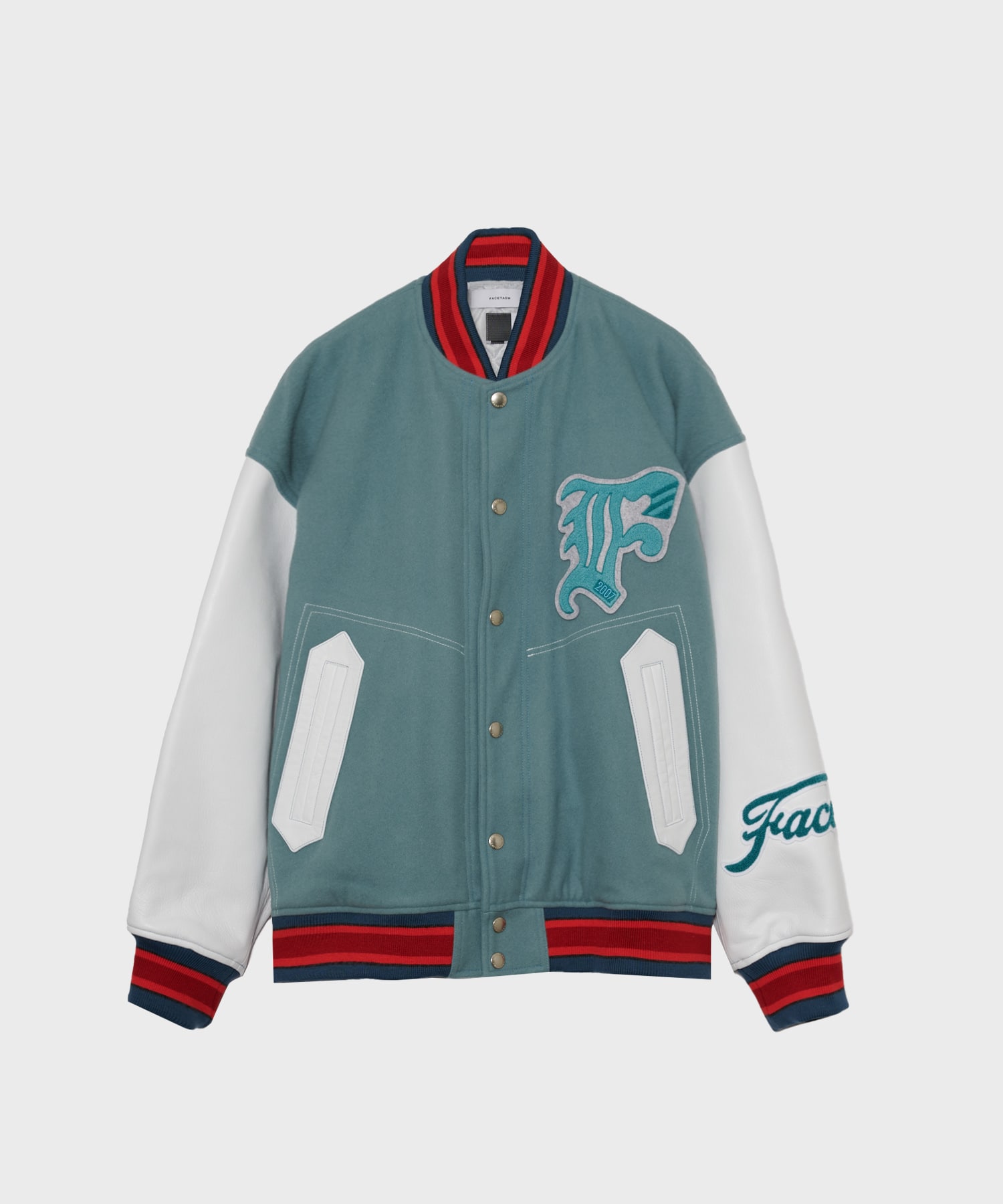 PATCHED STADIUM JACKET FACETASM