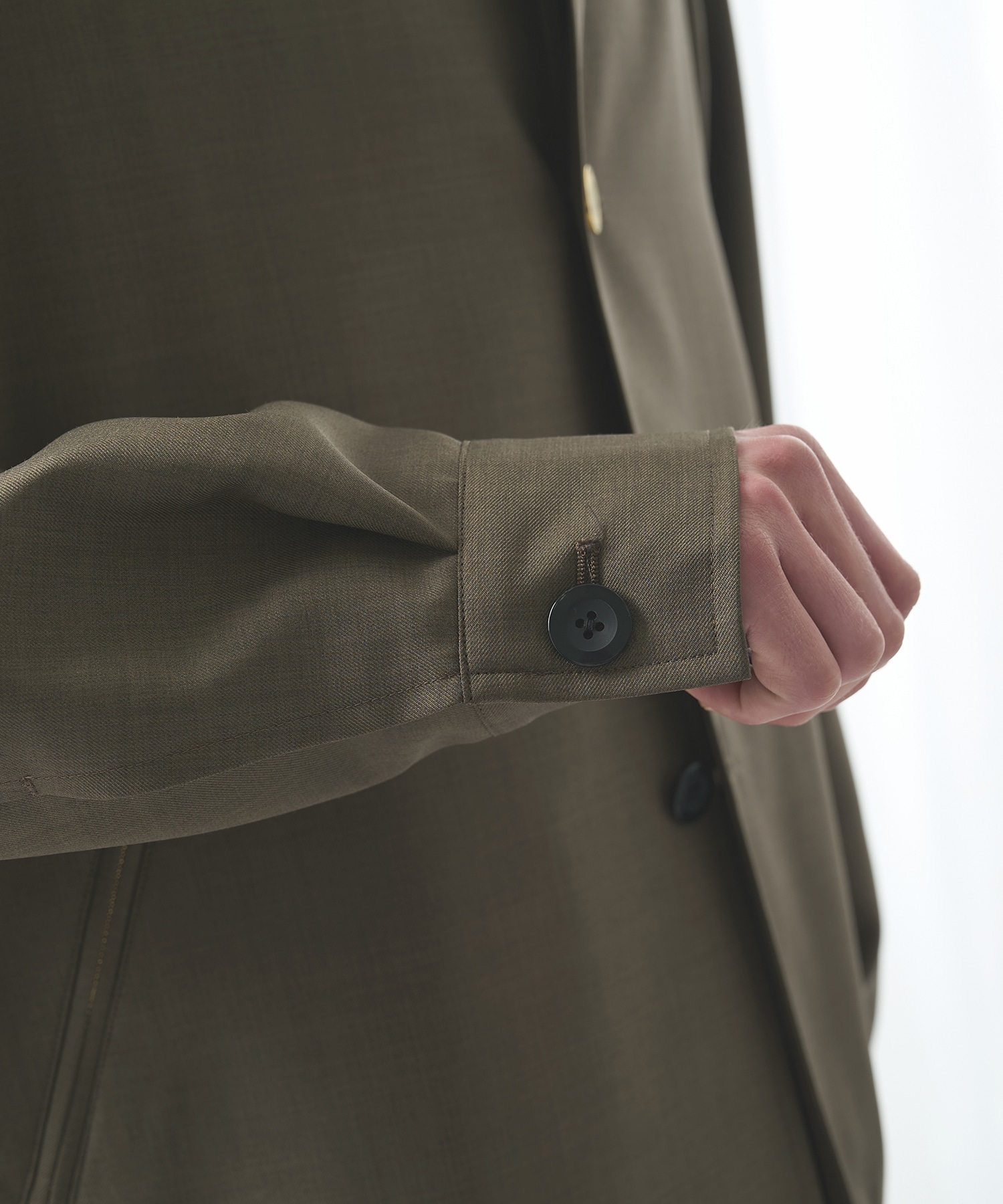 別注 Gabardine Coach Jacket CULLNI