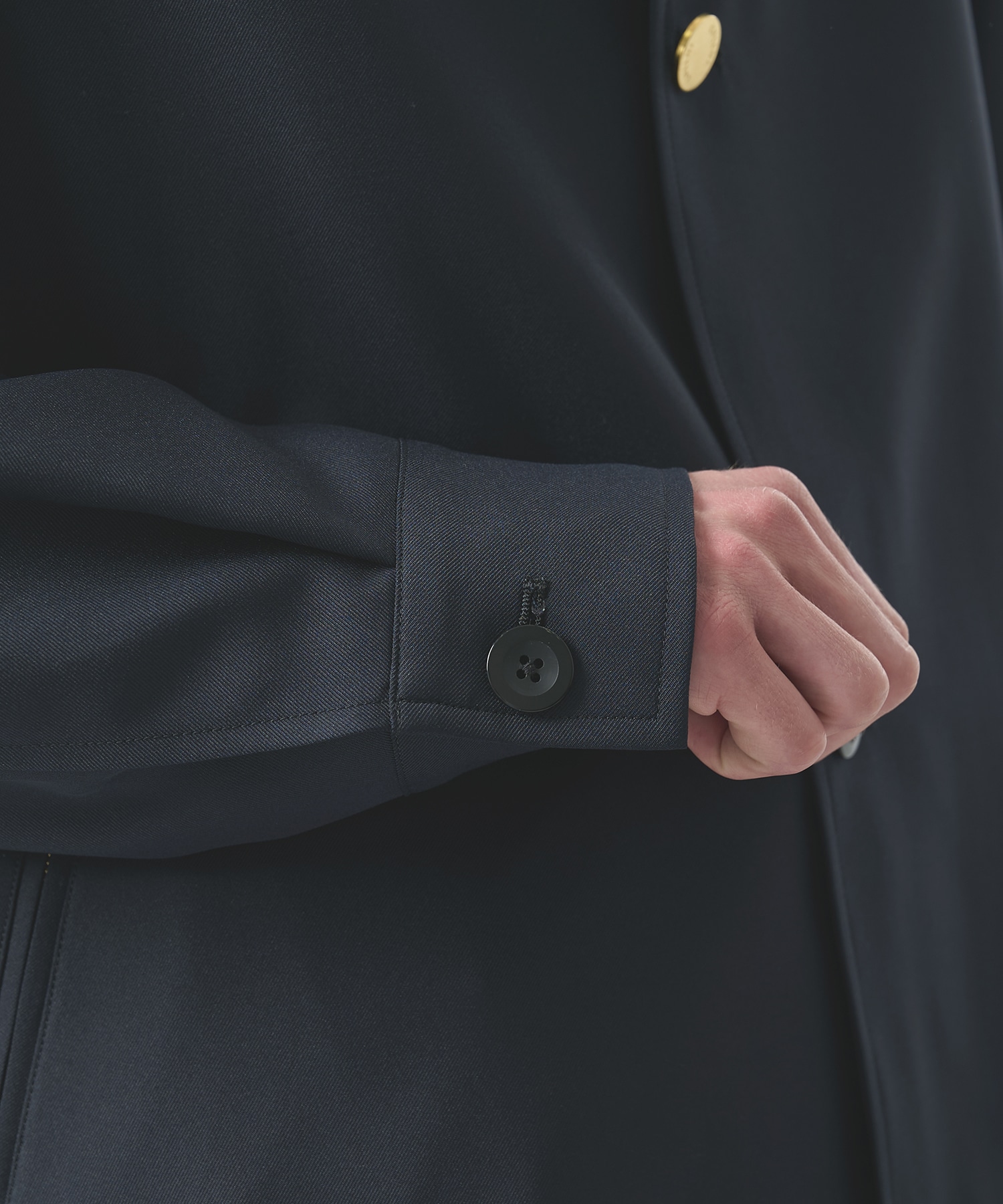 別注 Gabardine Coach Jacket CULLNI