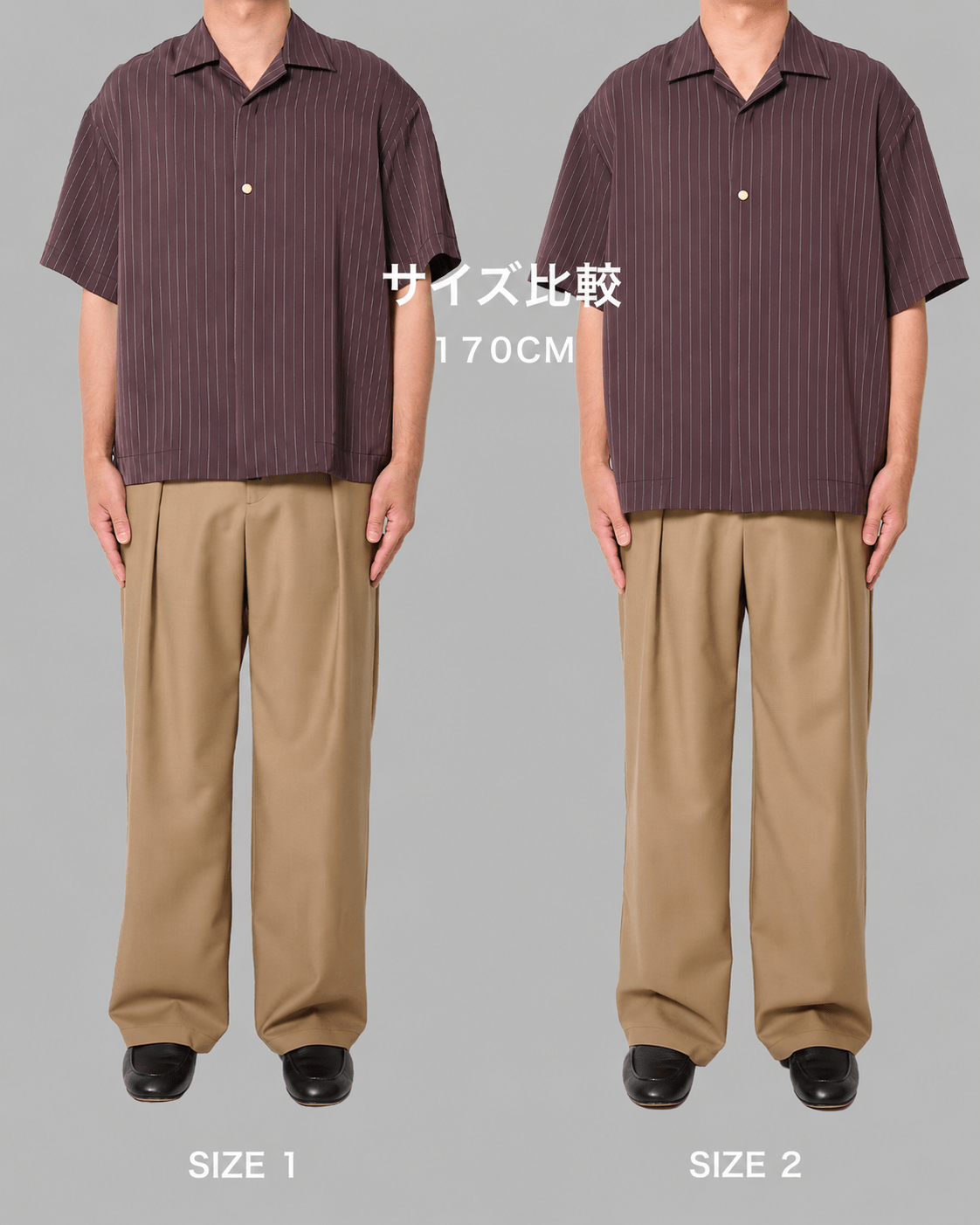 別注 Open Collar Short Sleeve Shirt CULLNI