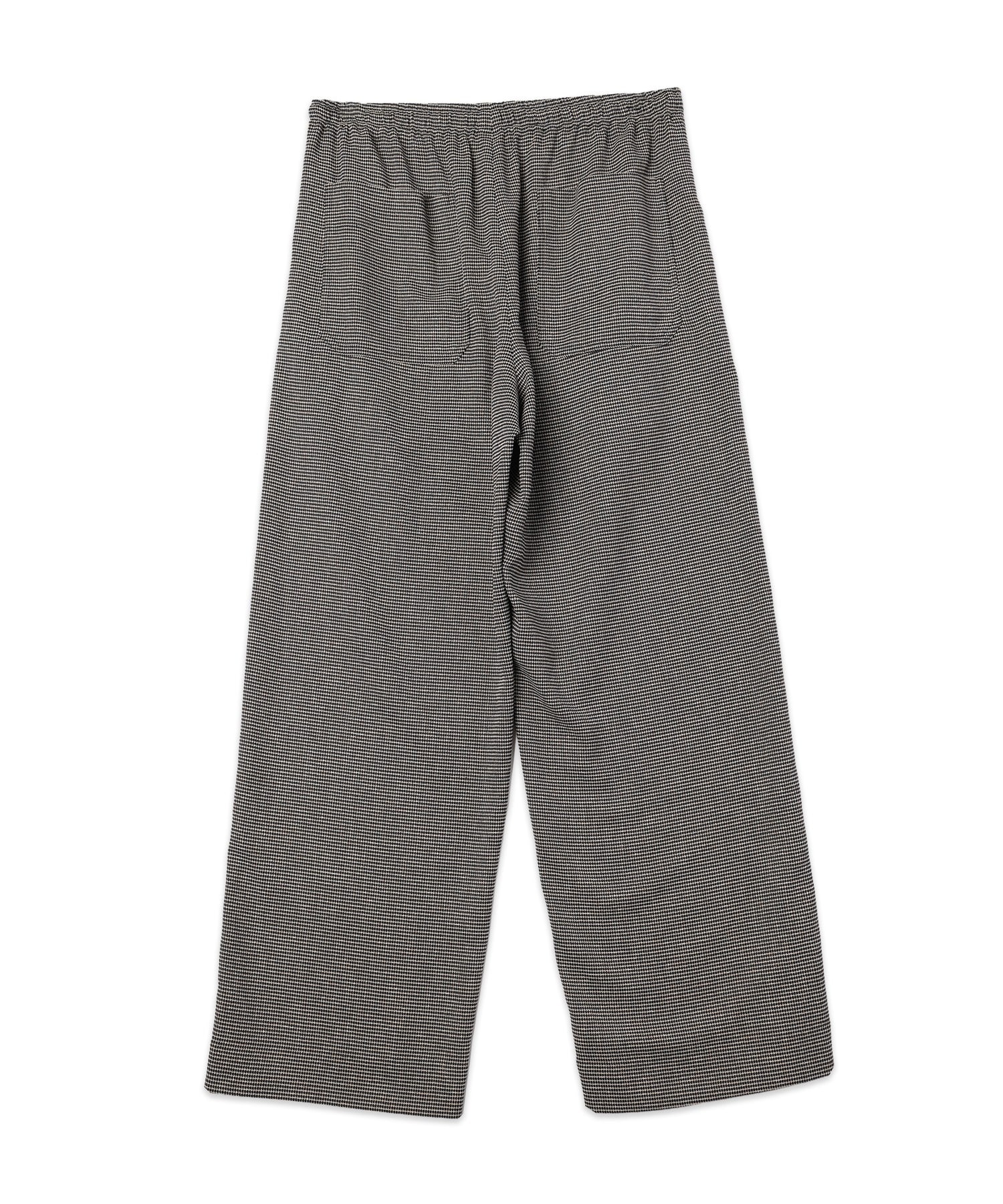 Mix Yarn Mesh Drawstring Wide Pants CULLNI