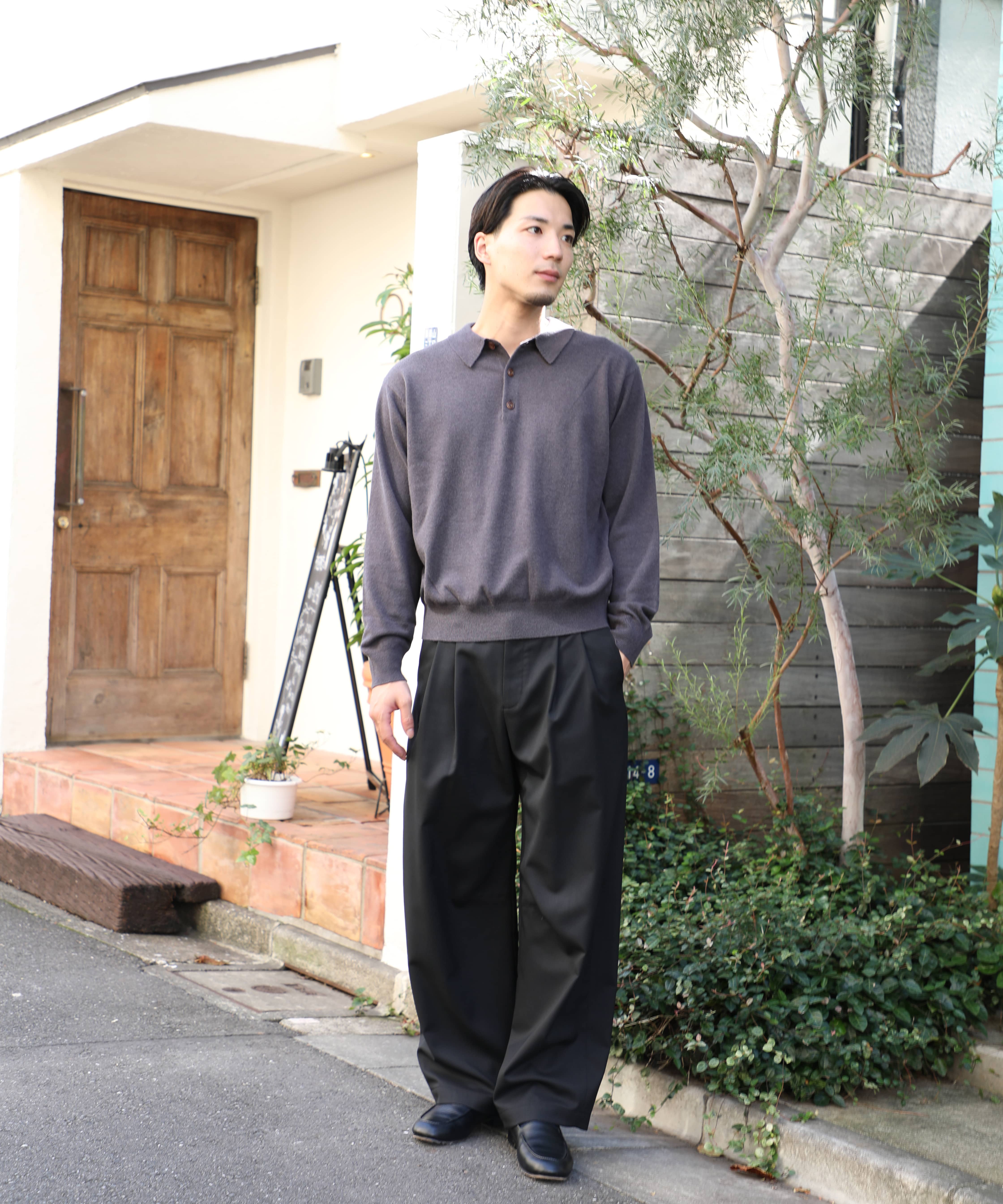 2Tuck Curve Slacks STUDIOUS
